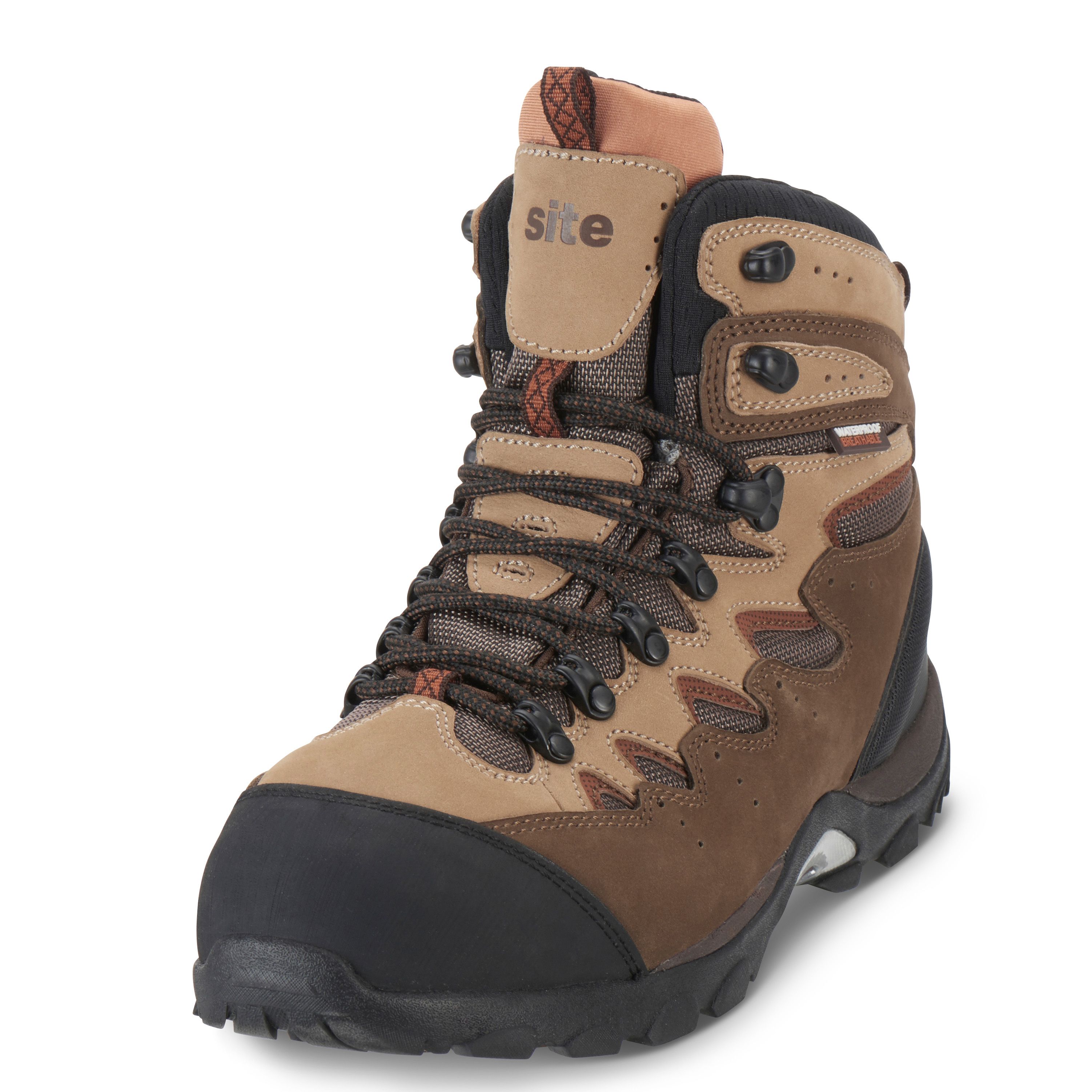 Site Elbert Brown Trainer boots, Size 9 | Departments | DIY at B&Q