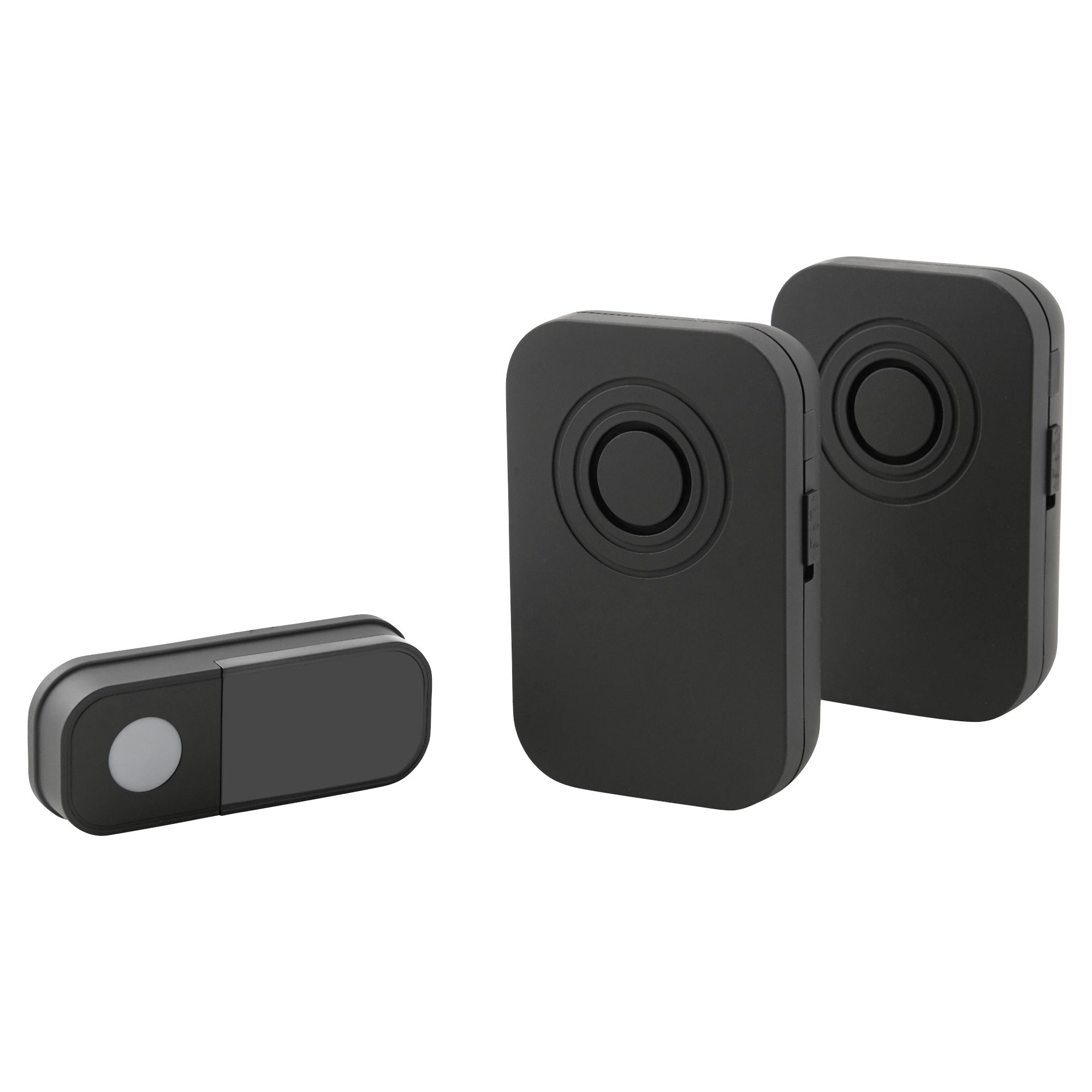 Blyss Liam Black Wireless Batterypowered Door chime kit Departments