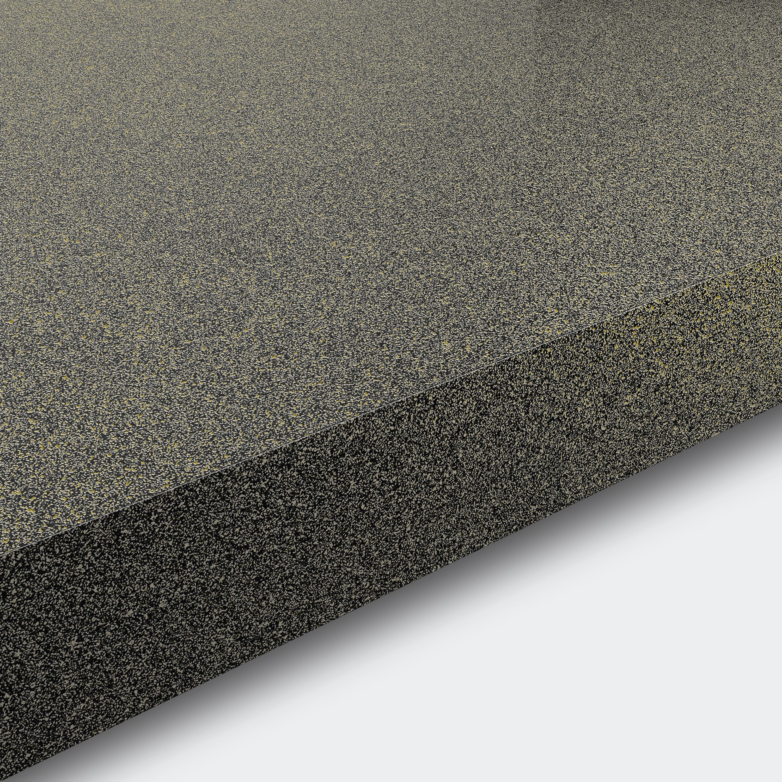 38mm Berberis Gloss Grey Glitter effect Laminate & particle board ...