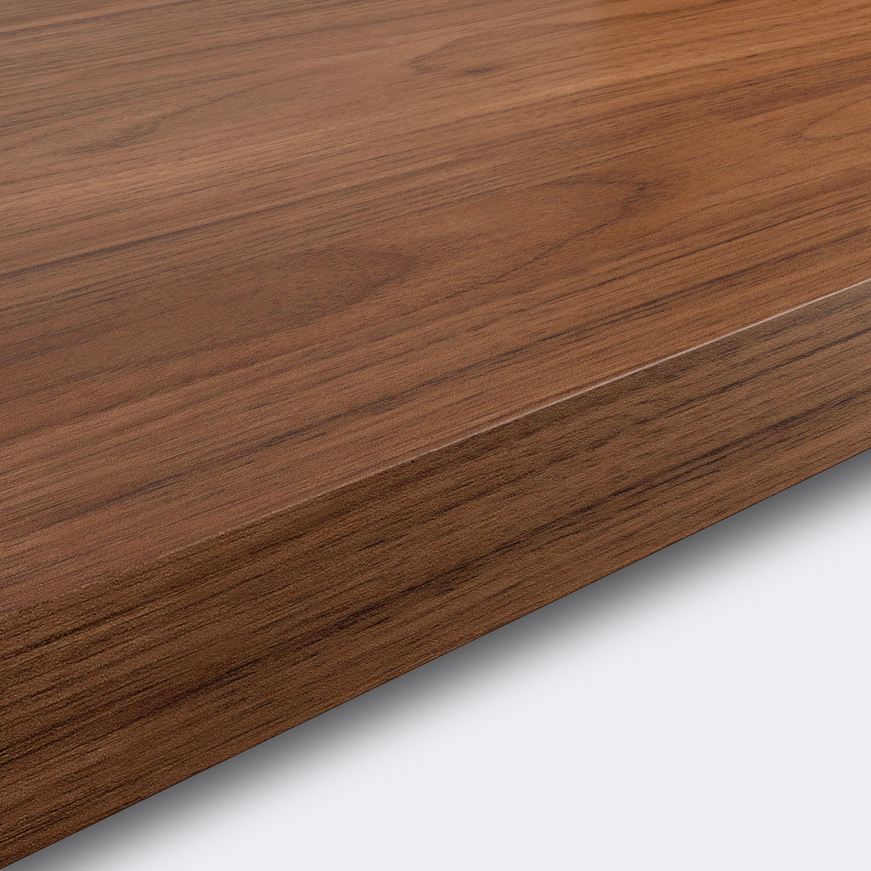 38mm Kala Matt Wood Effect Laminate Square Edge Kitchen Worktop, (L ...