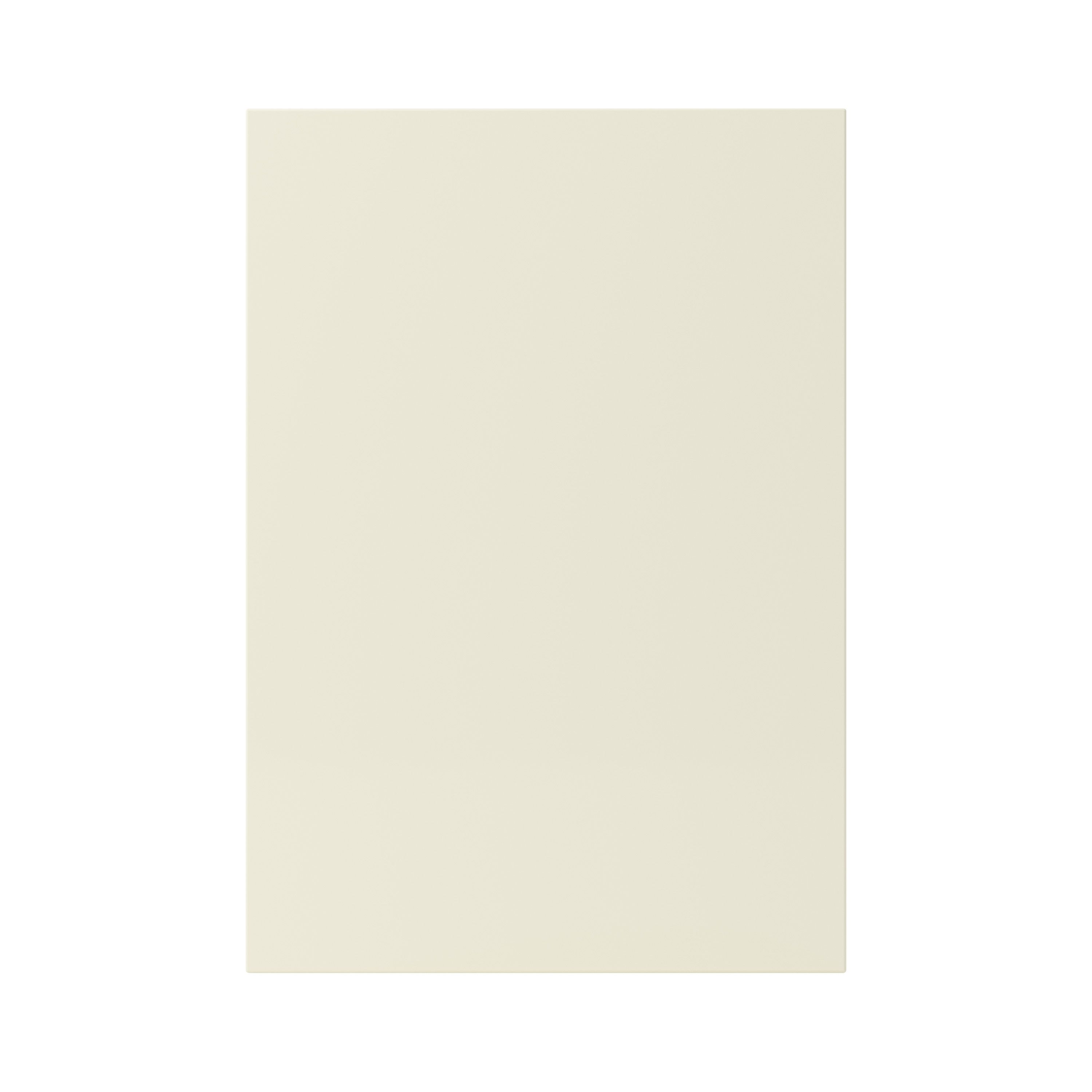 GoodHome Stevia Gloss cream slab Highline door (W)500mm