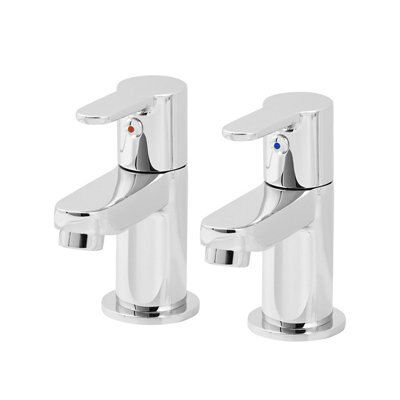 Cooke & Lewis Lecci Basin Pillar Tap | Departments | DIY At B&Q