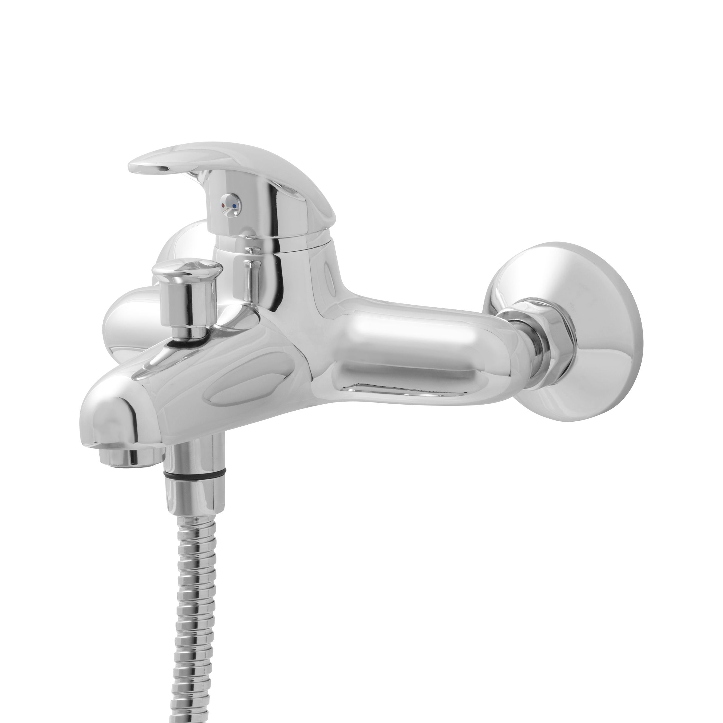 GoodHome Blyth Chromeplated Bath Shower mixer Tap Departments DIY