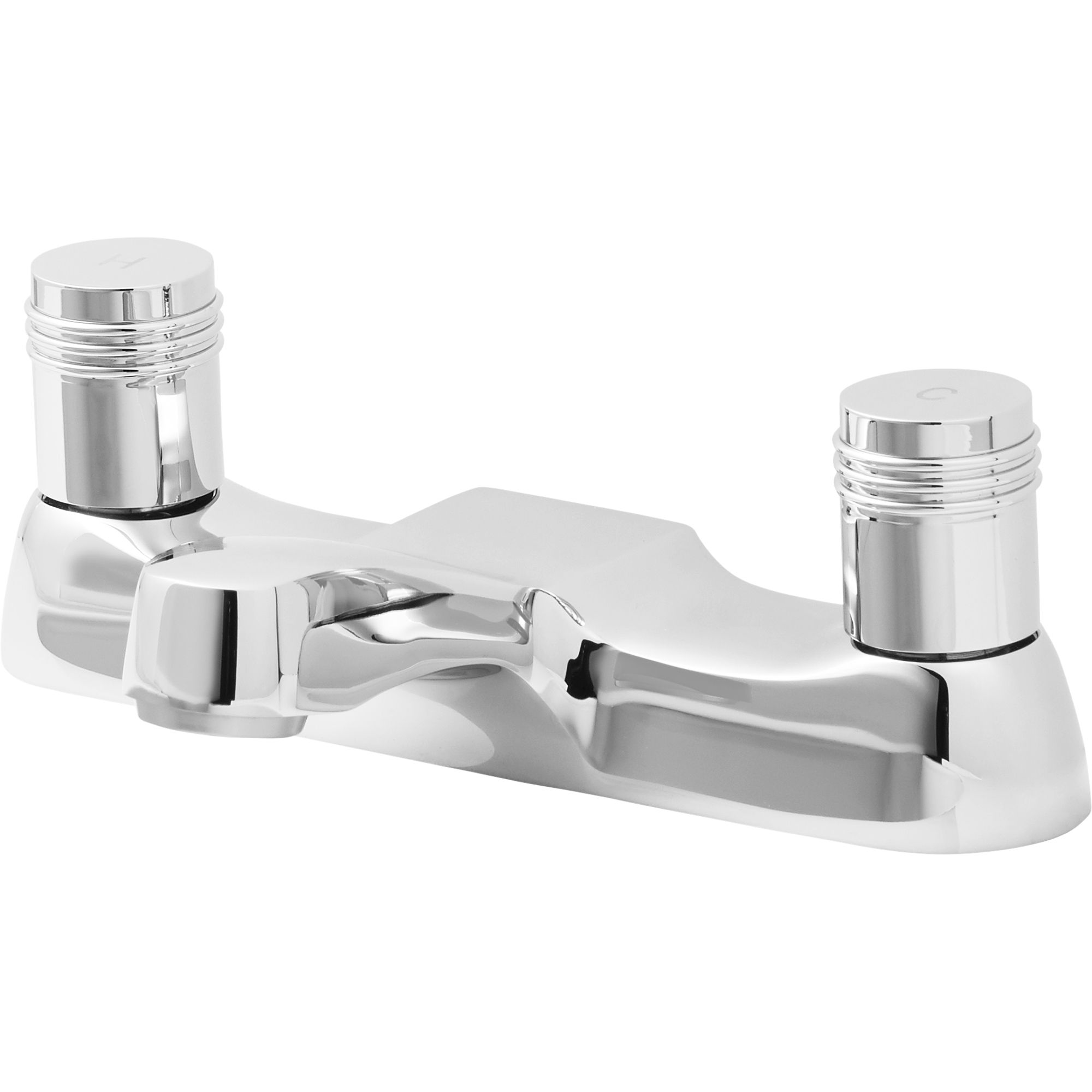 GoodHome Annagh Chrome plated Bath Mixer Tap Departments DIY at B&Q