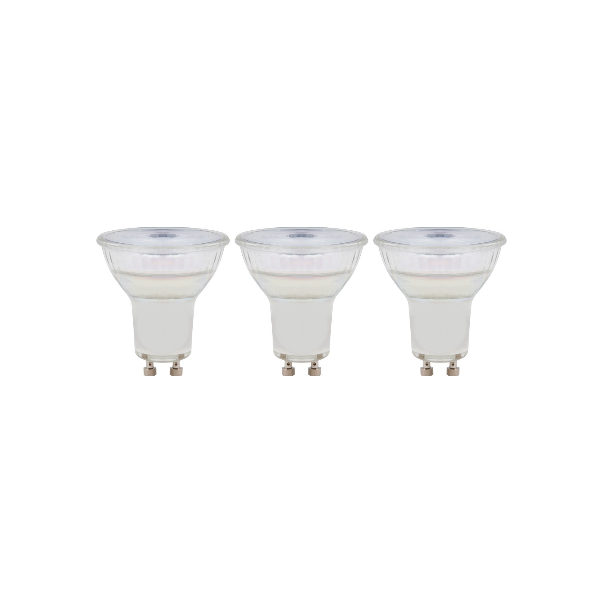 Diall Gu10 5w 345lm Reflector Warm White Led Dimmable Light Bulb Pack