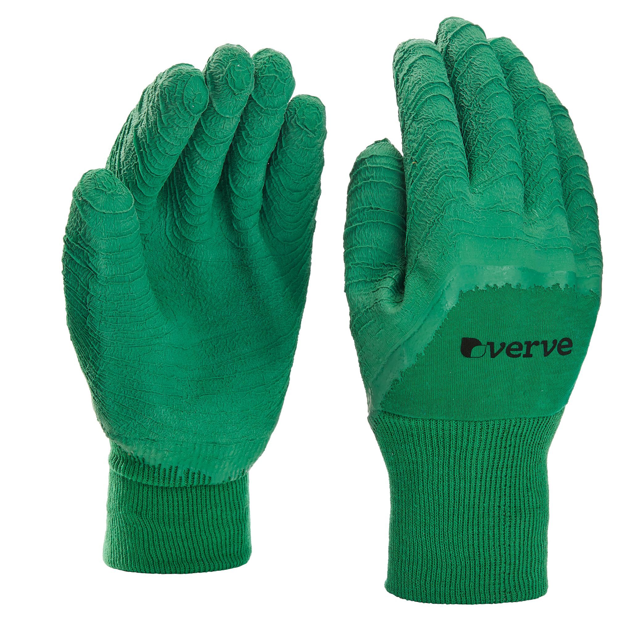 Verve Nylon Green Gardening gloves, Large Departments DIY at B&Q