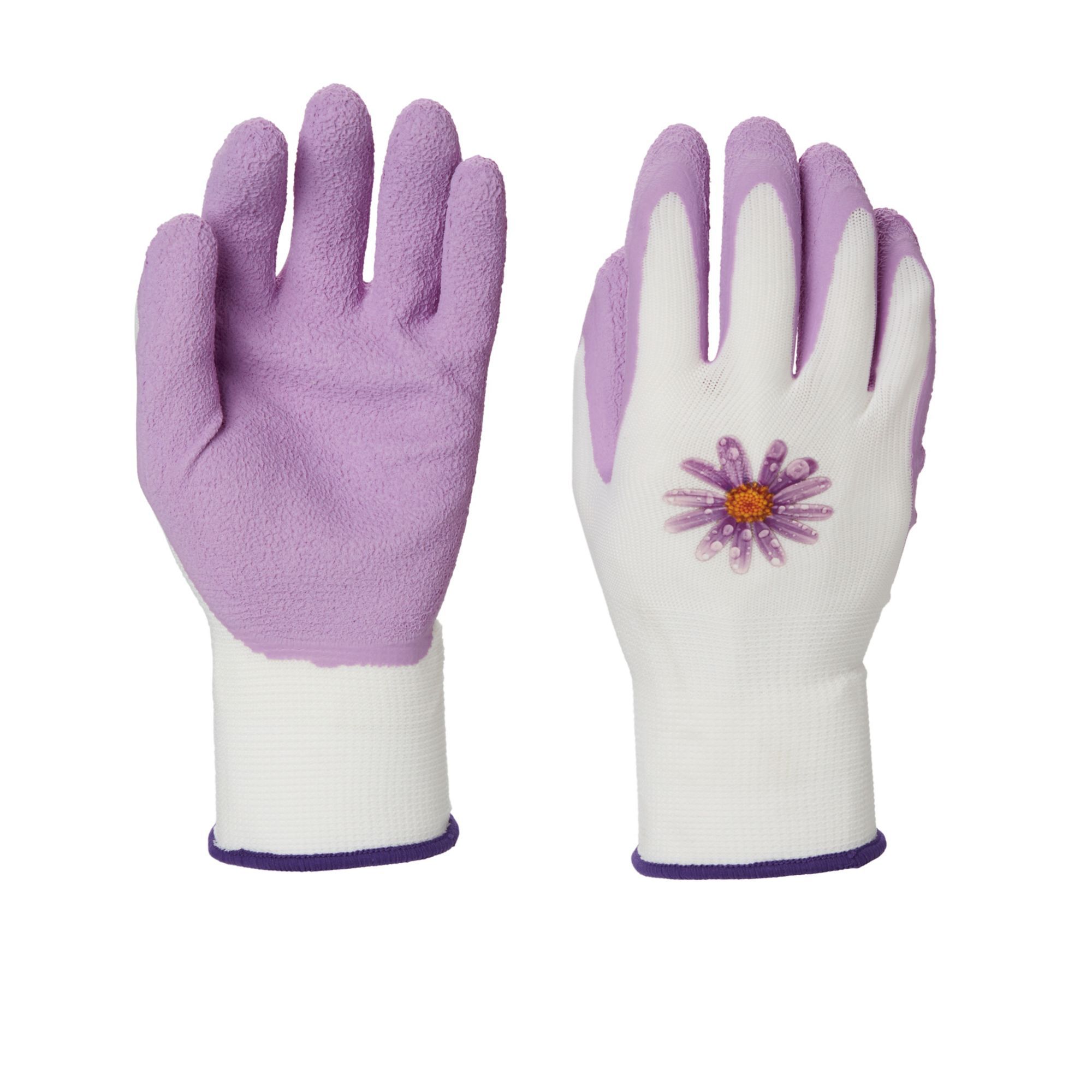 Verve Polyester (PES) Pink Gardening gloves, X Small ...