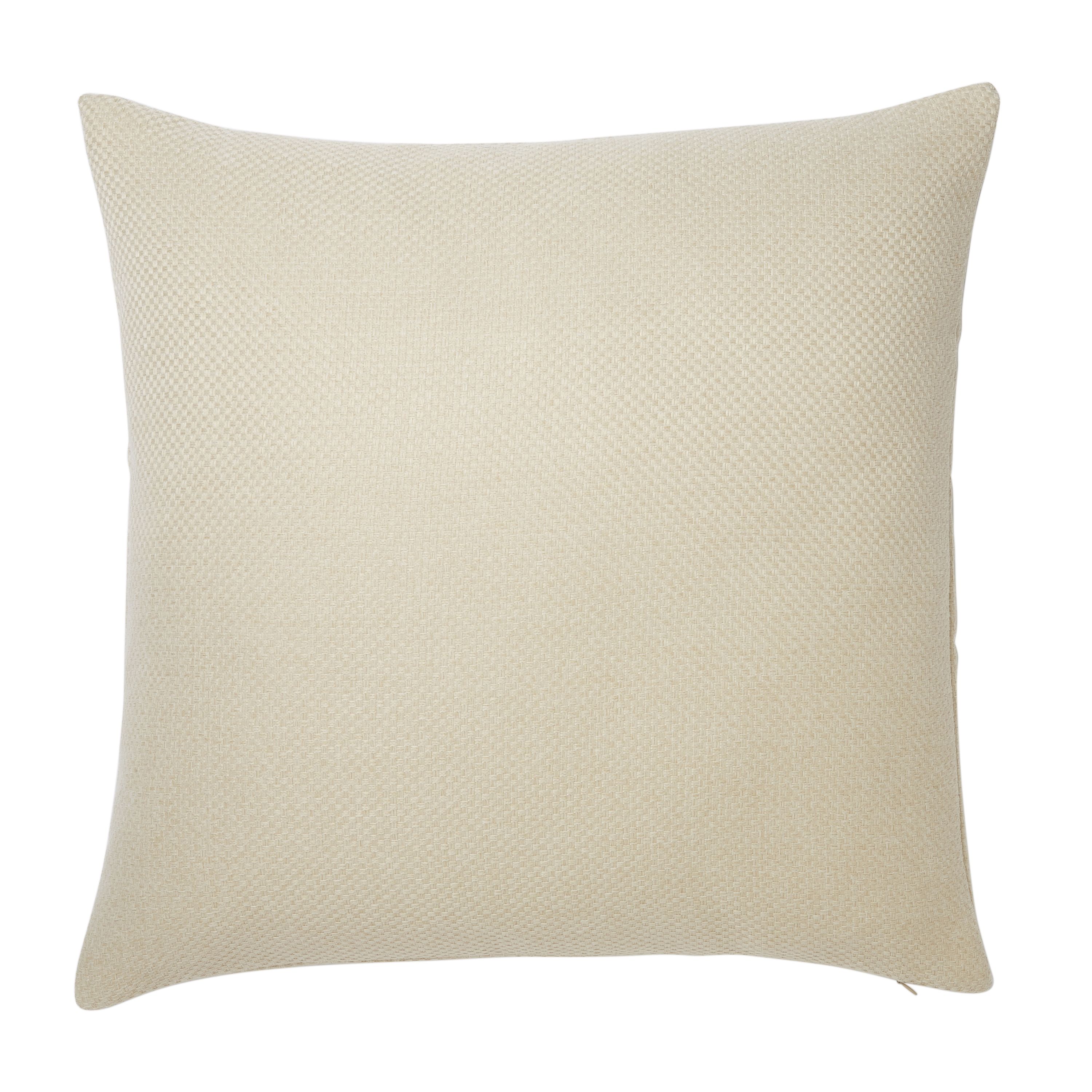 Kosti Plain Beige Cushion Departments DIY at B&Q