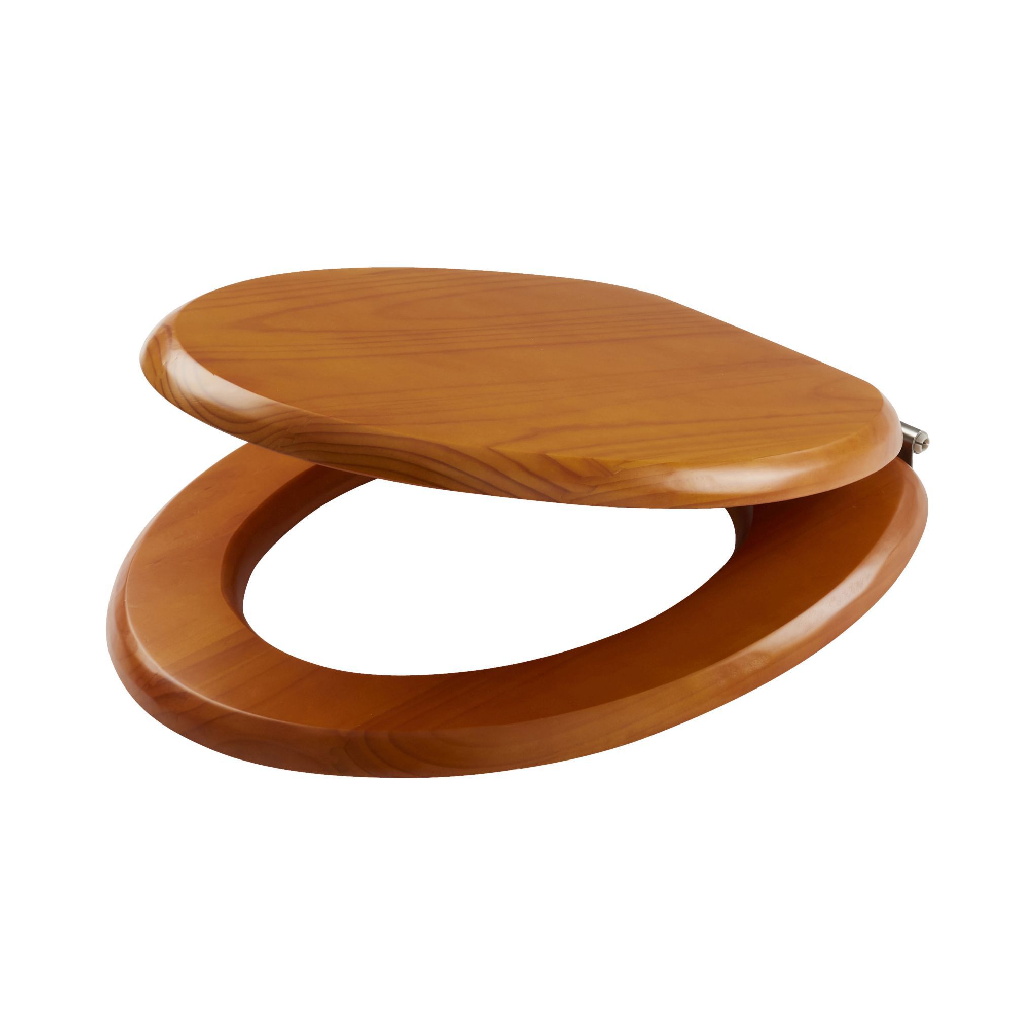 Cooke & Lewis Levanto Pine Standard close Toilet seat | Departments