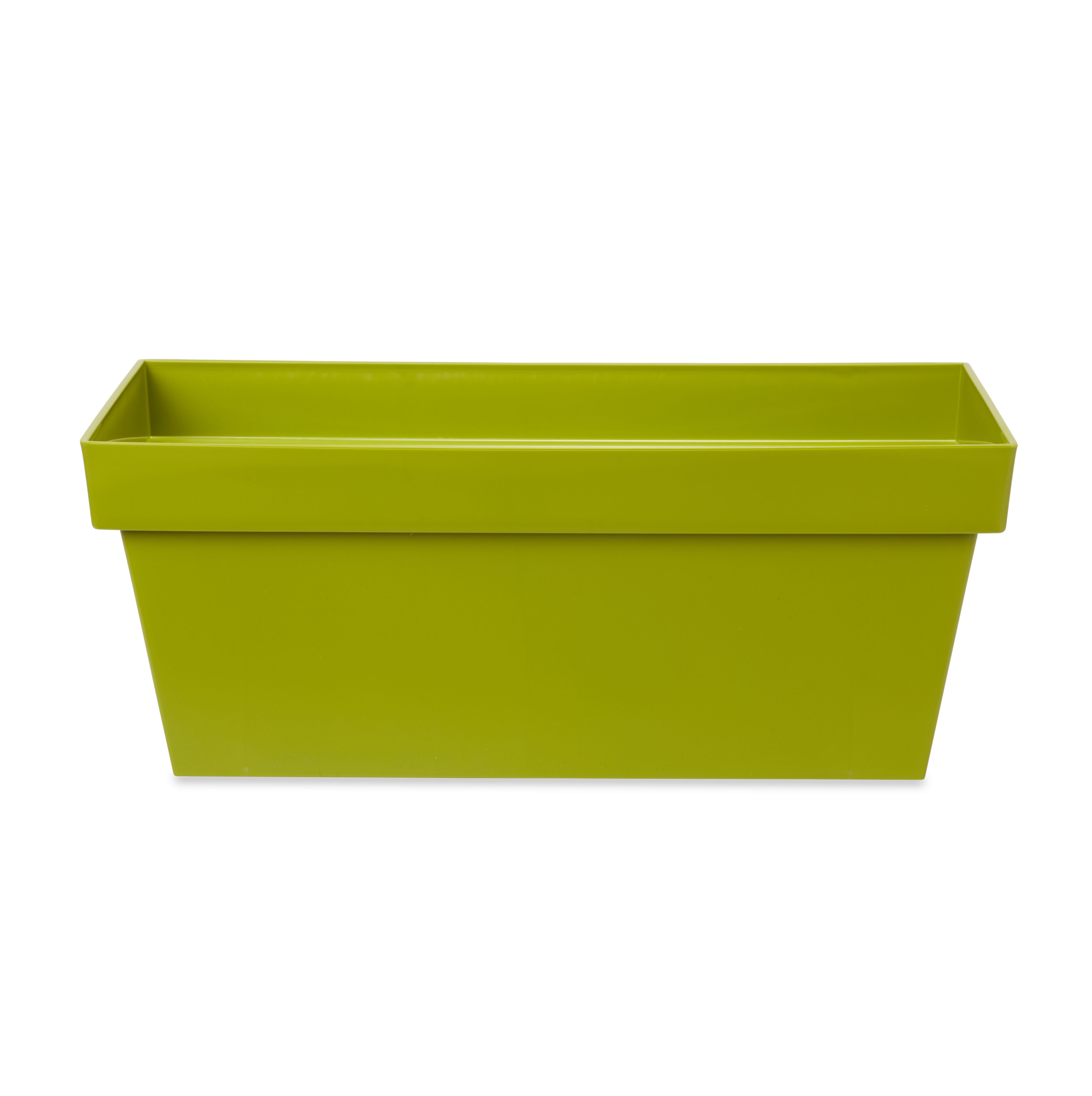 Nurgul Green Plastic Rectangular Trough 57.8cm Departments DIY at B&Q