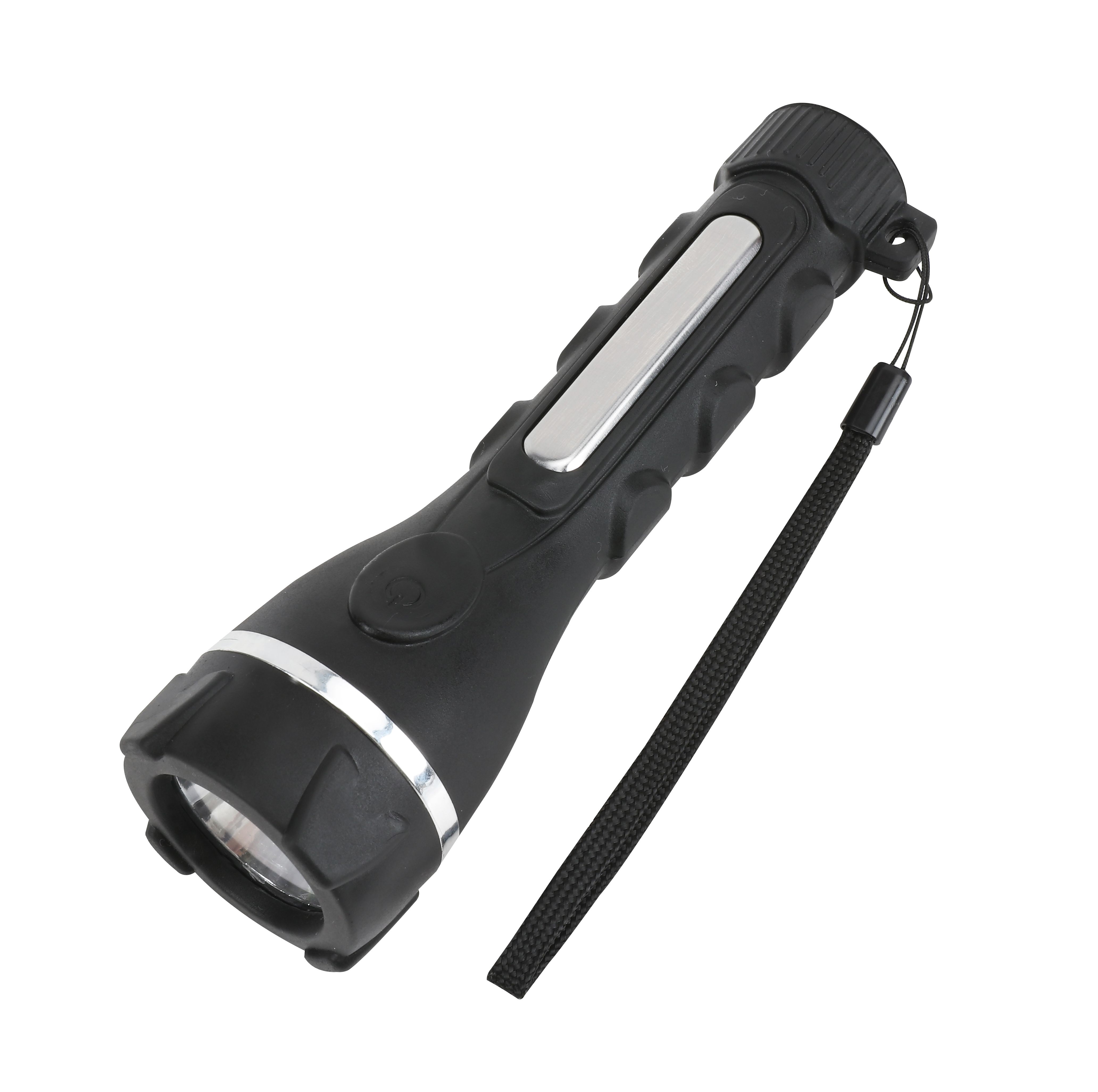 Diall Black Plastic 50lm LED Torch | Departments | DIY At B&Q