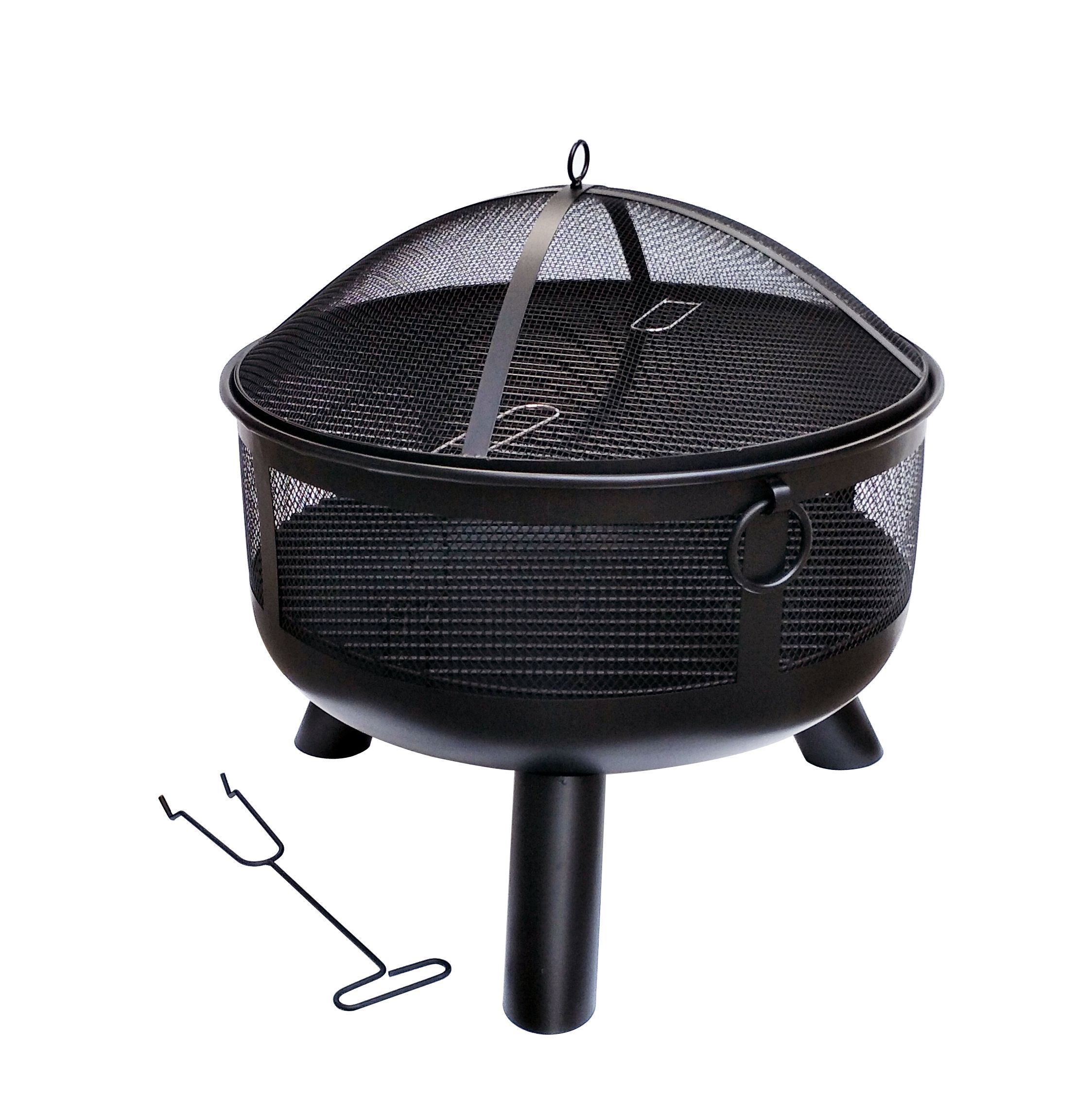 Blooma Tapti Steel Firepit Departments Diy At B Q