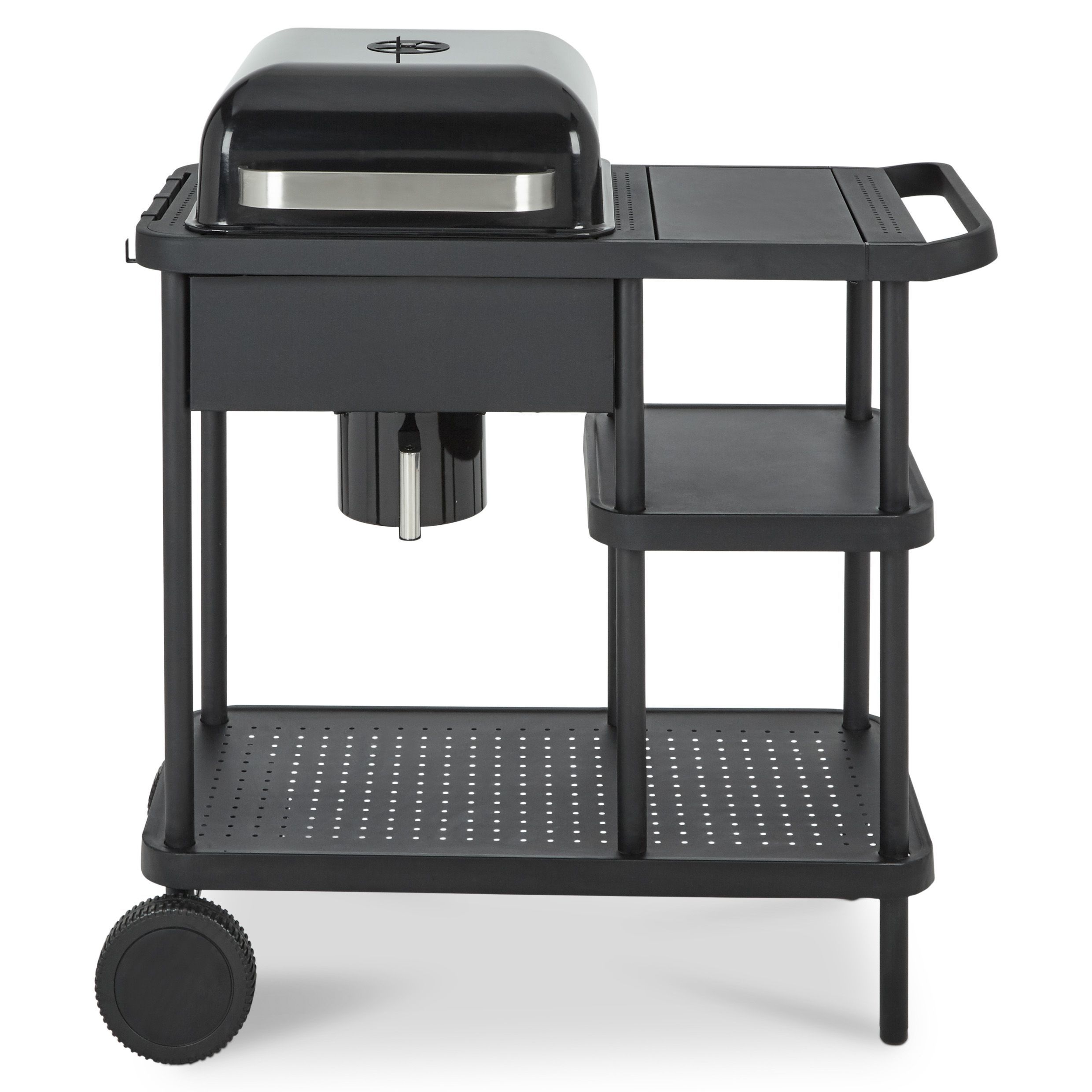 Blooma Rockwell 210 Black Charcoal Barbecue Departments DIY at B&Q