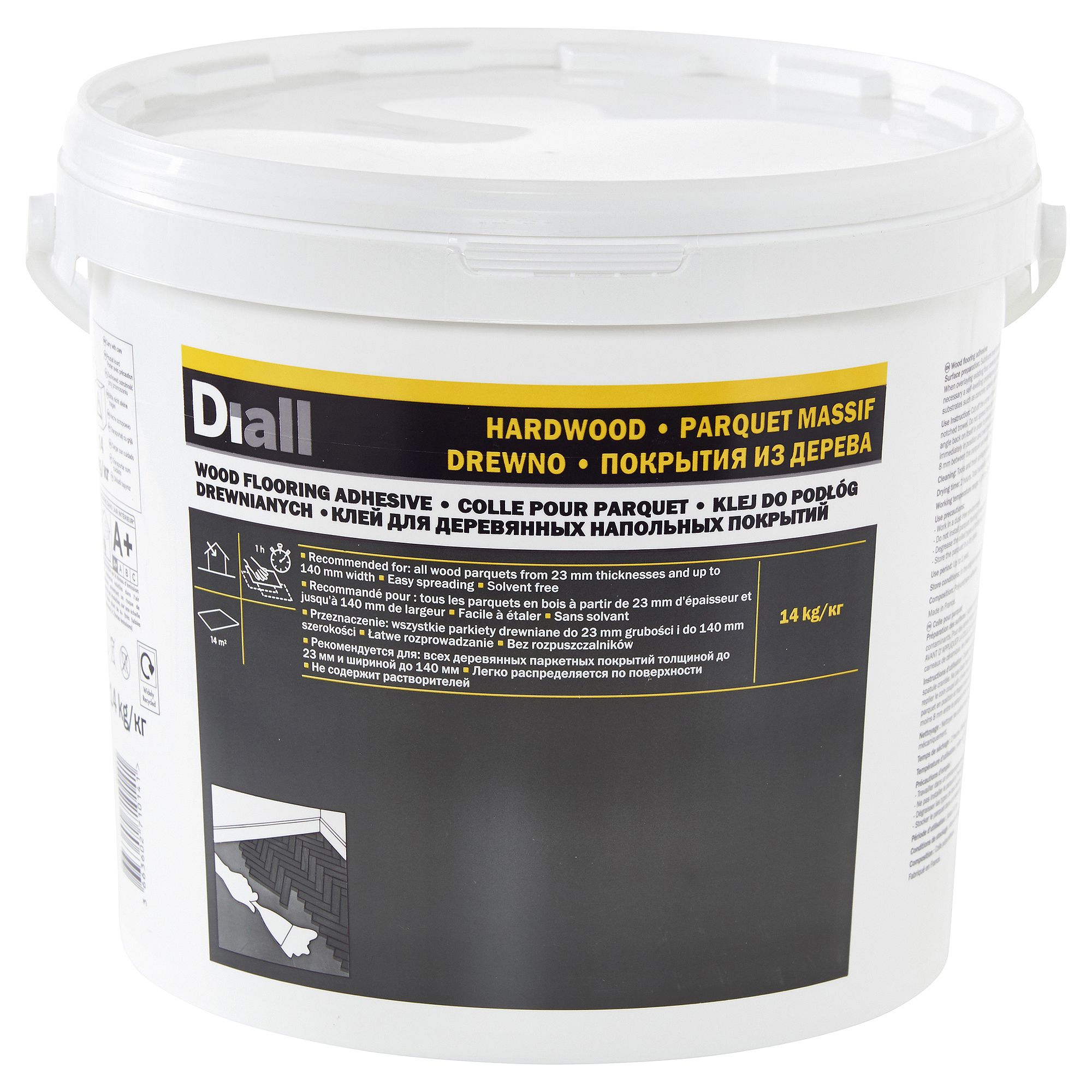 Diall Flooring glue Solventfree Wood parquet adhesive Departments