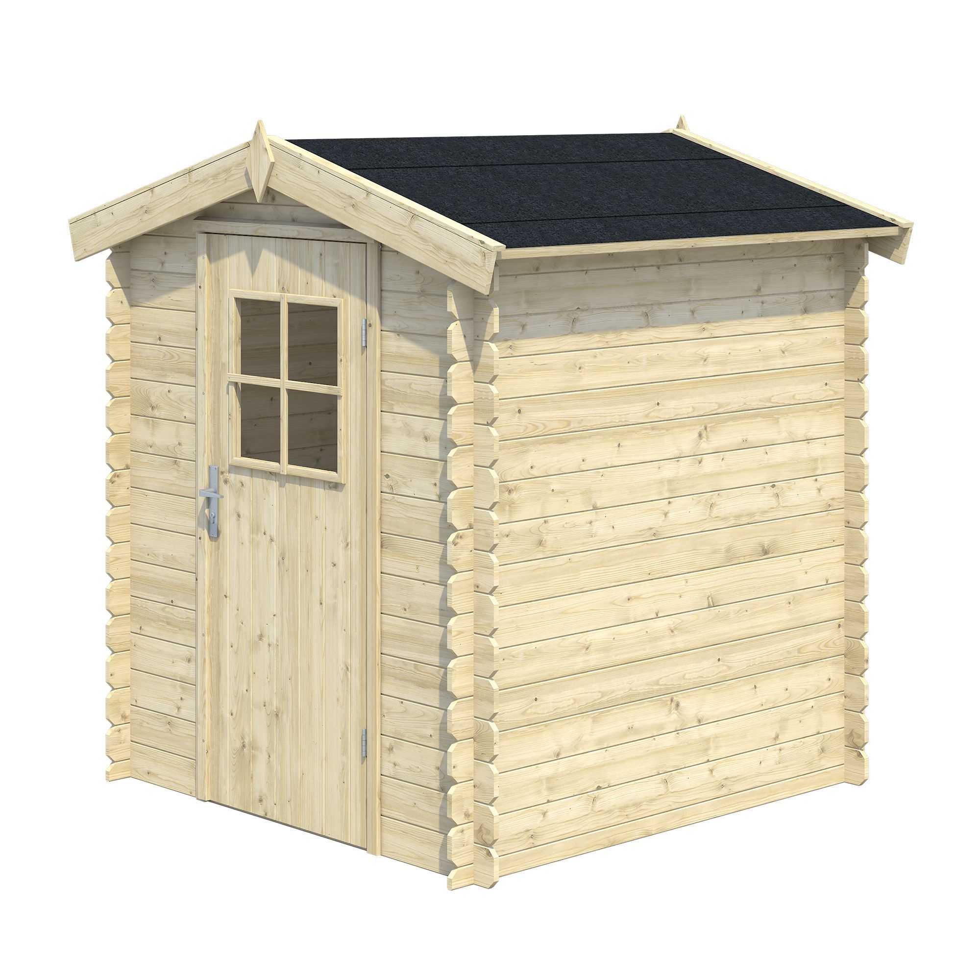 blooma mokau 5x5 apex tongue & groove wooden shed