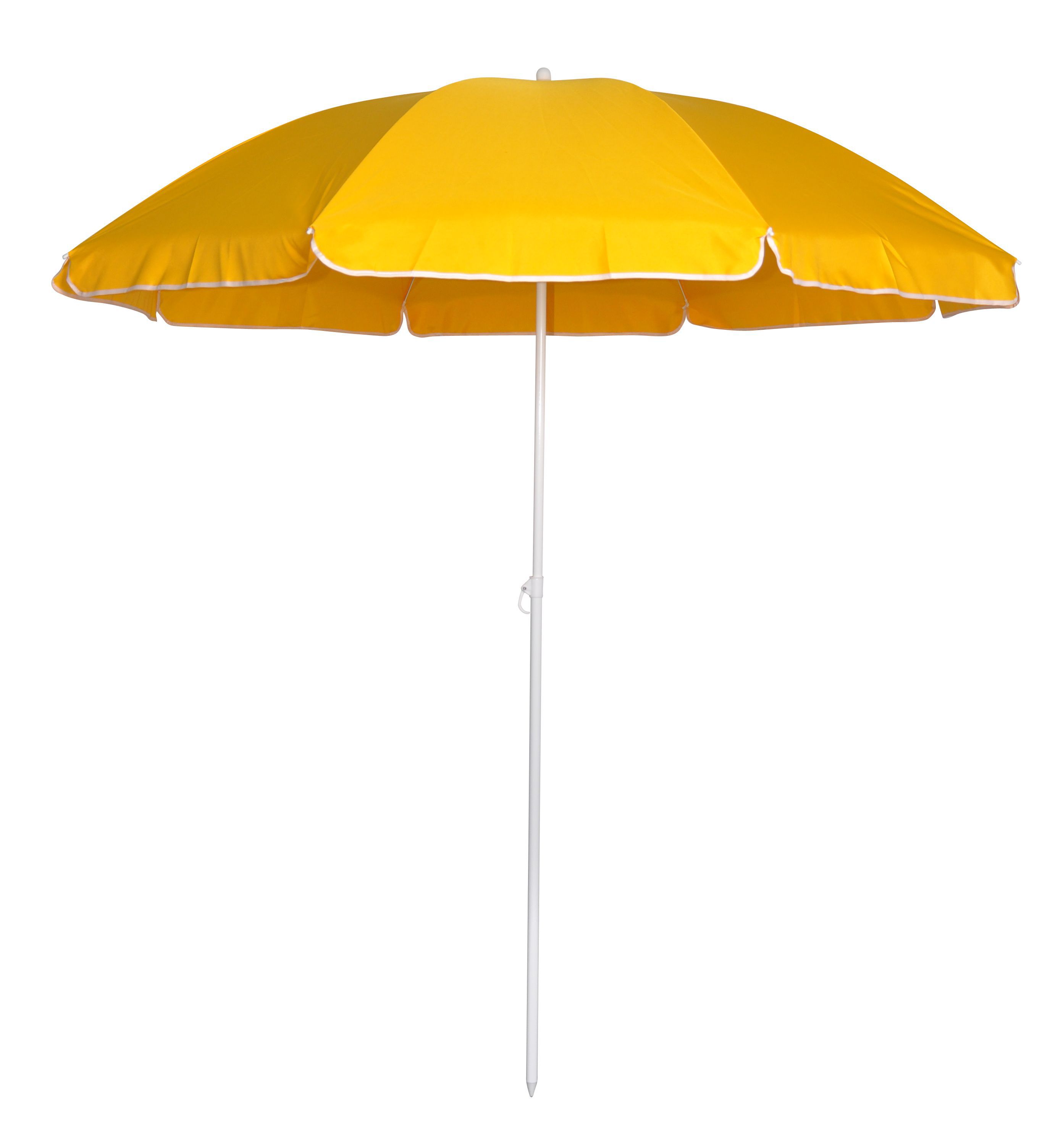 Curacao 1.8 m Yellow Parasol Departments DIY at B&Q