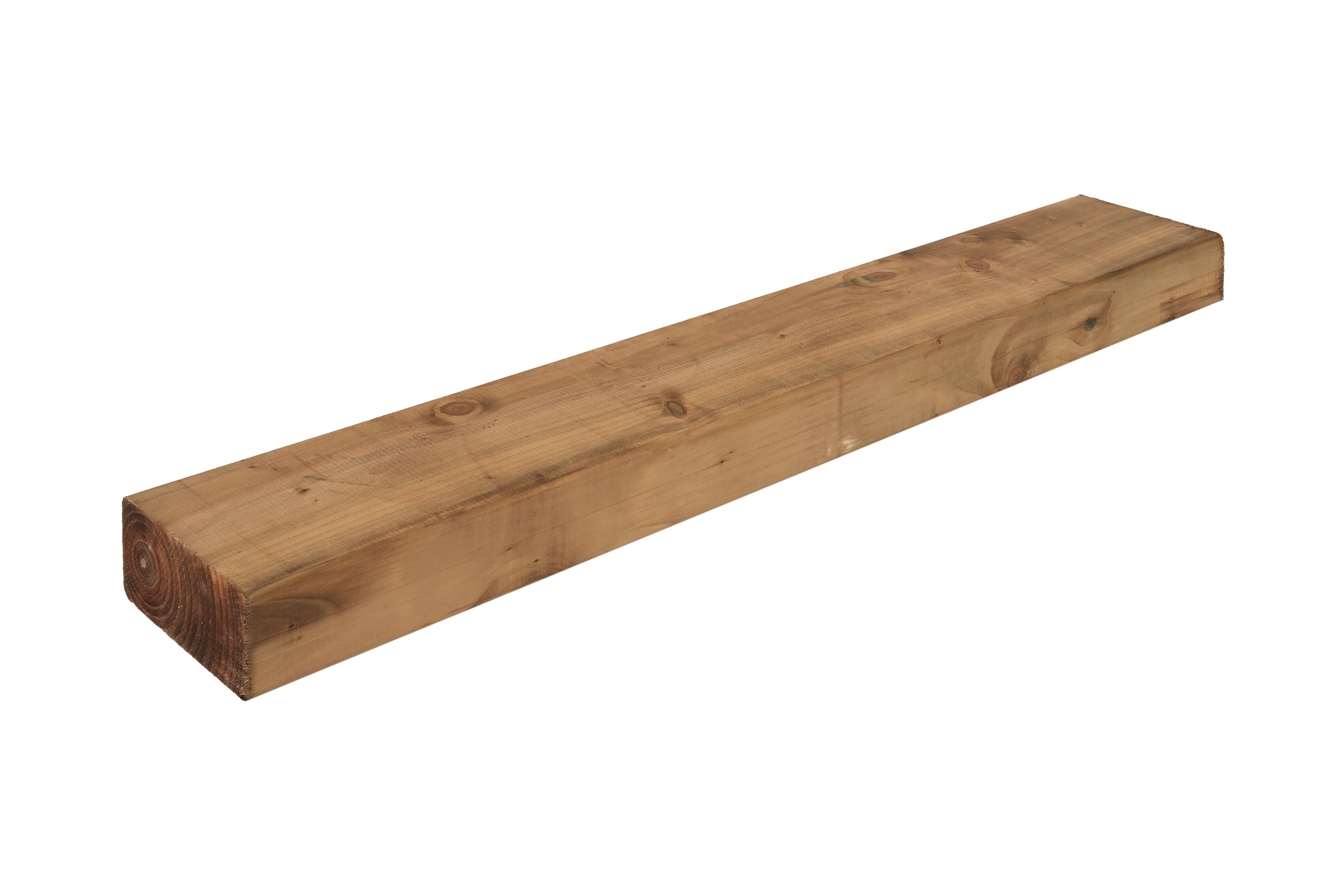 BSW Timber Wood Railway sleeper (W)200mm (H)0.1m Departments DIY at B&Q