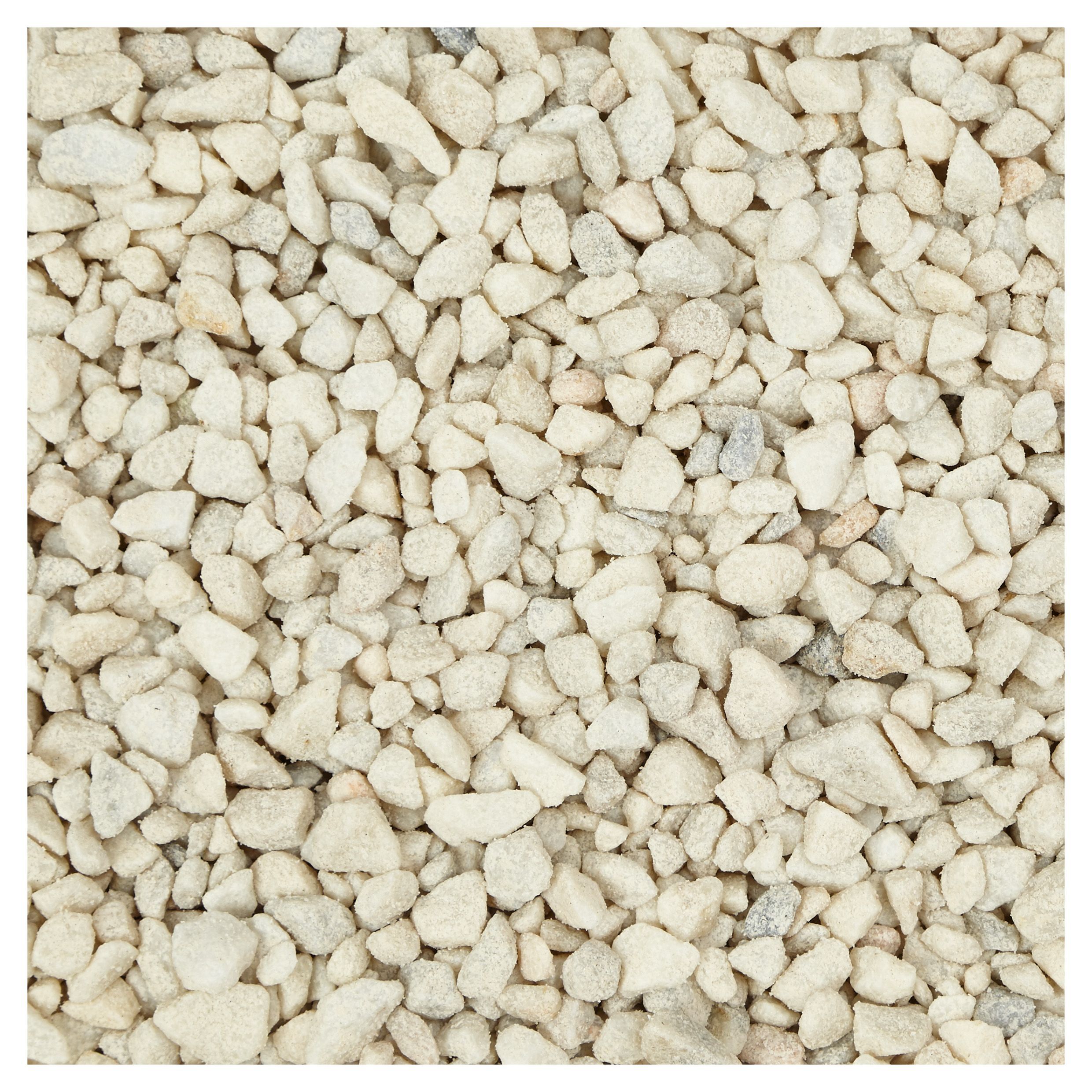 Blooma White Spar Decorative stone 22500g | Departments | DIY at B&Q