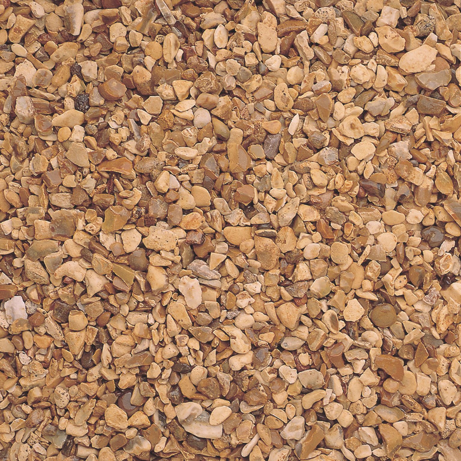 Blooma Golden brown Gravel Decorative stone 22500g Departments DIY
