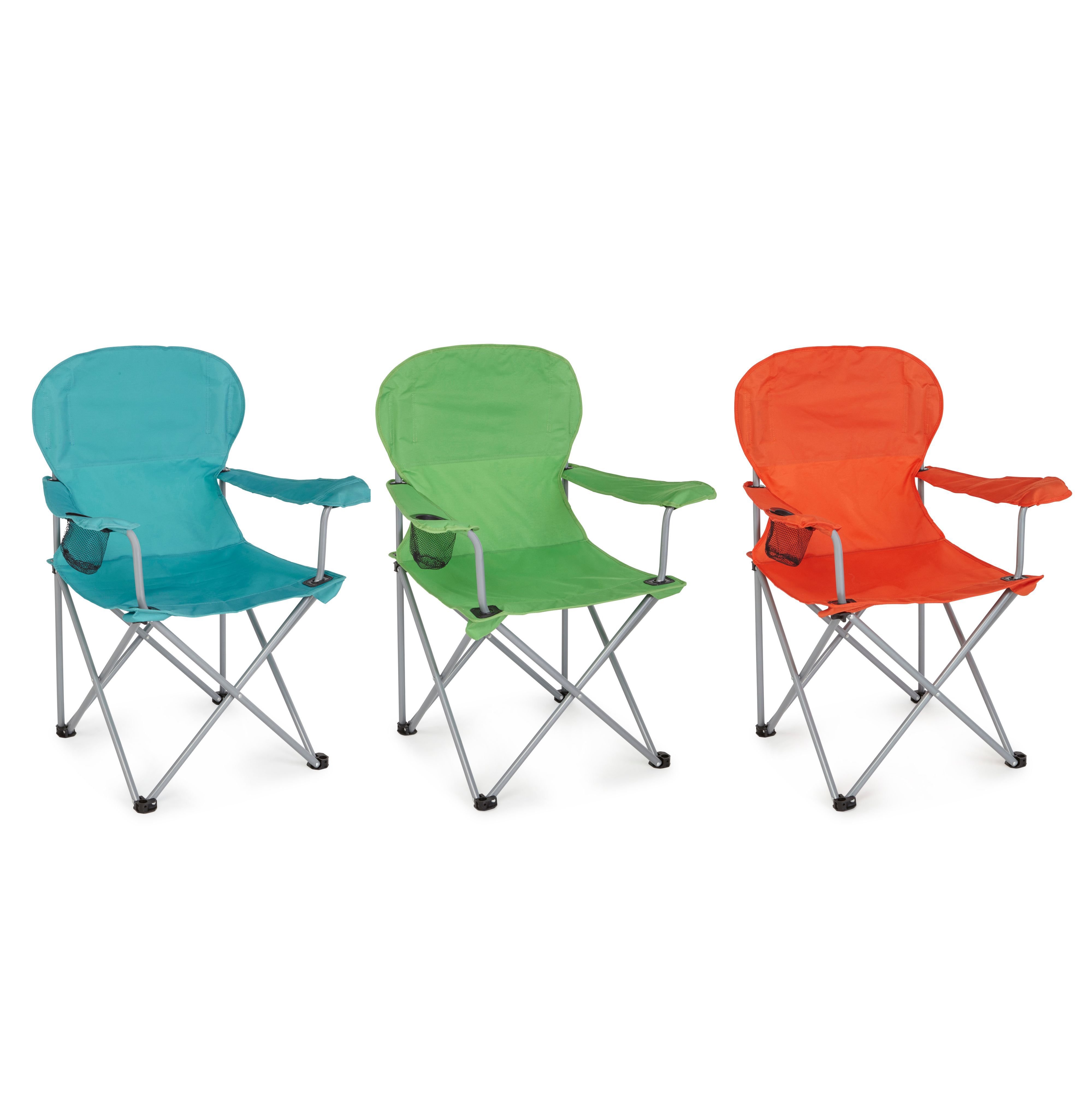 Molloy Multicolour Metal Camping Chair 