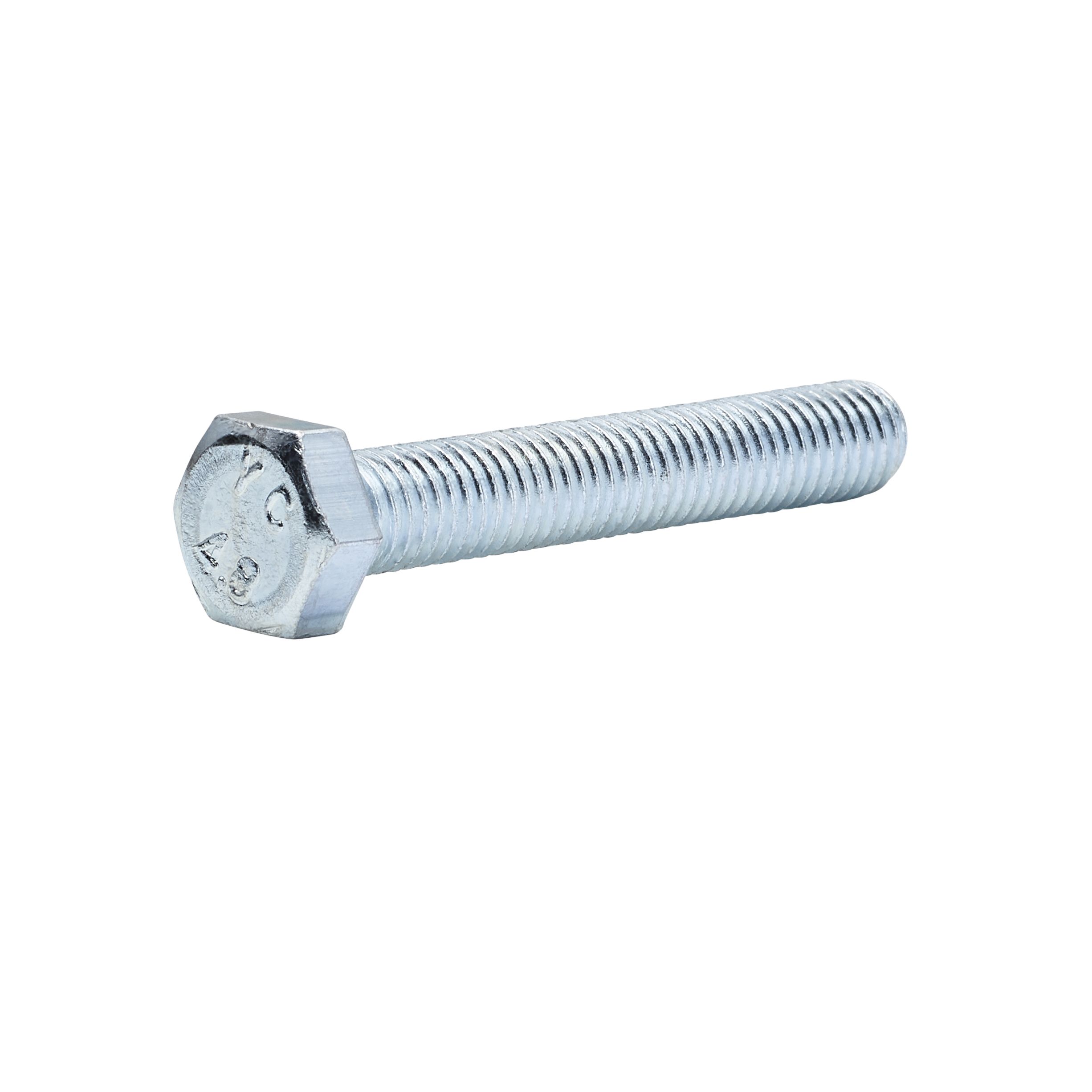 M8 Hex bolt (L) 50mm, Pack of 100 Departments DIY at B&Q