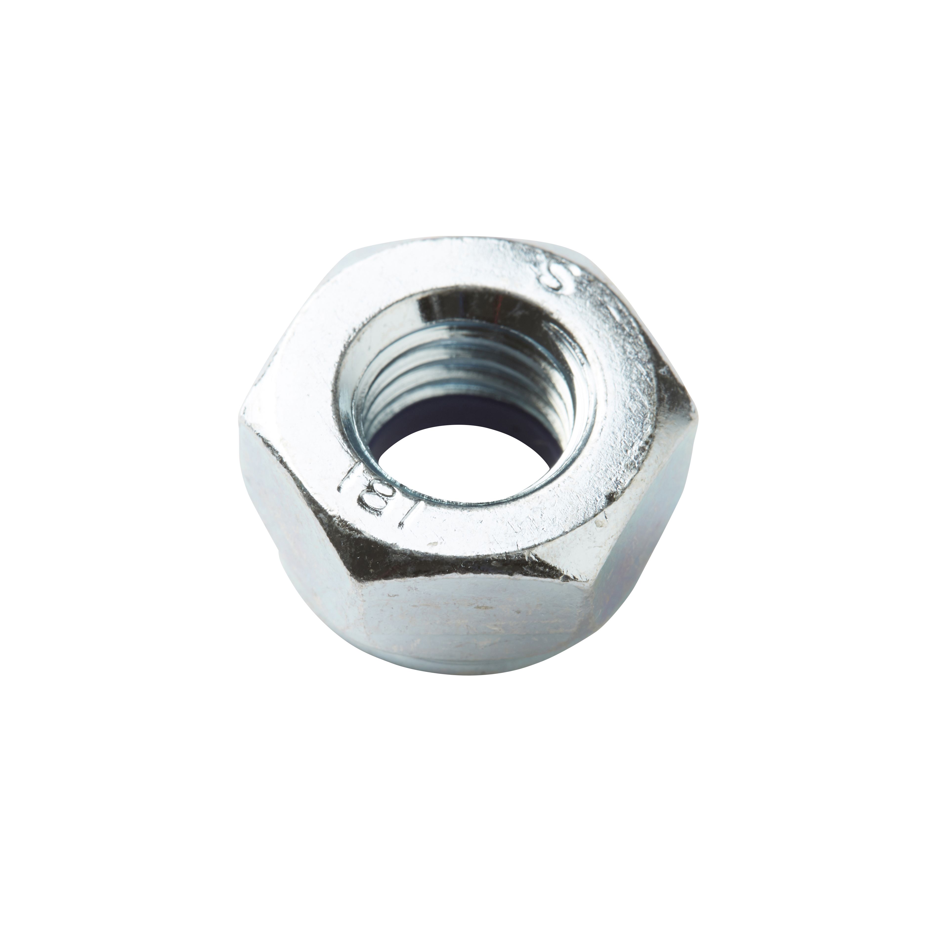 Diall M6 Carbon steel Lock Nut, Pack of 20 | Departments | DIY at B&Q