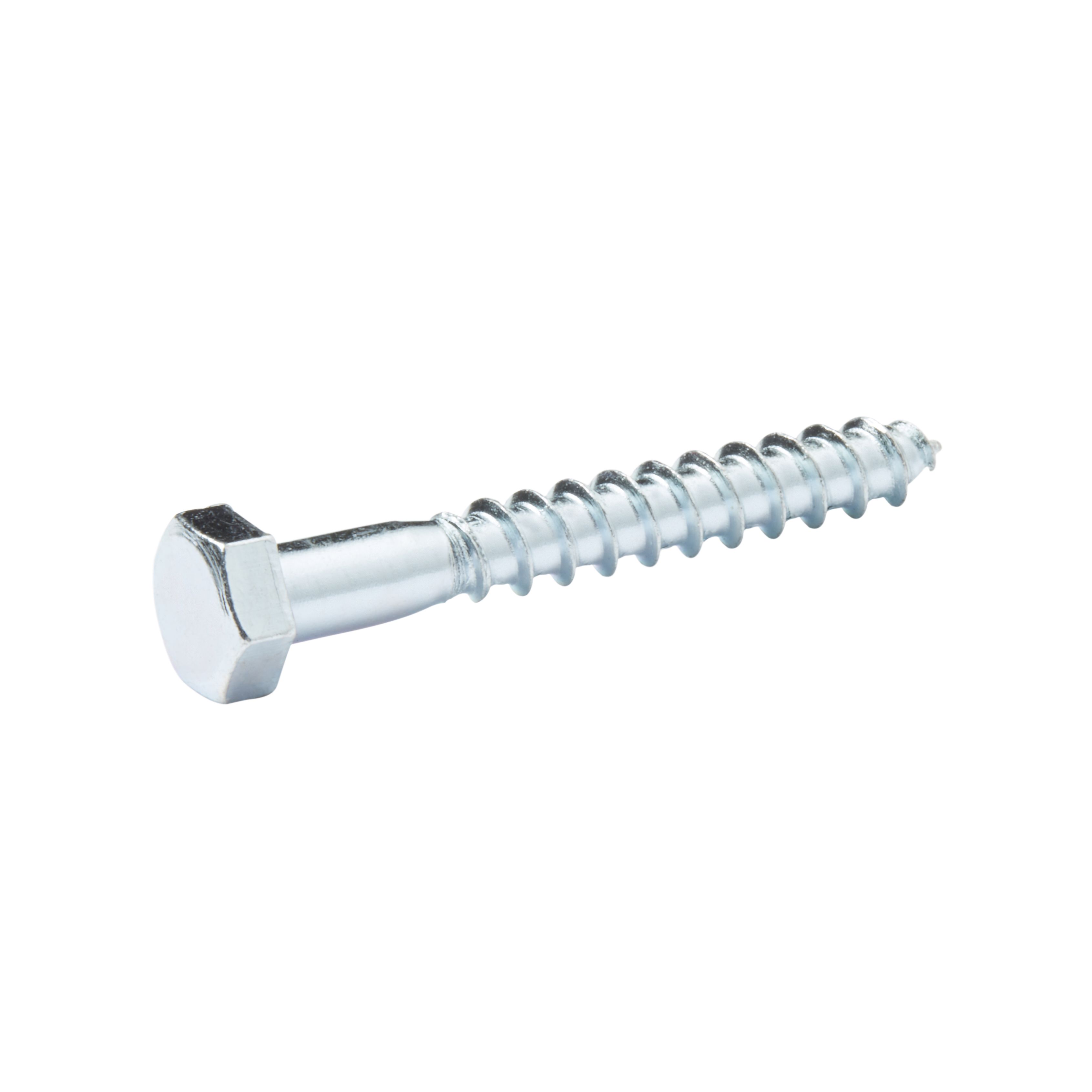 Coach screw (L) 100mm, Pack of 10 Departments DIY at B&Q