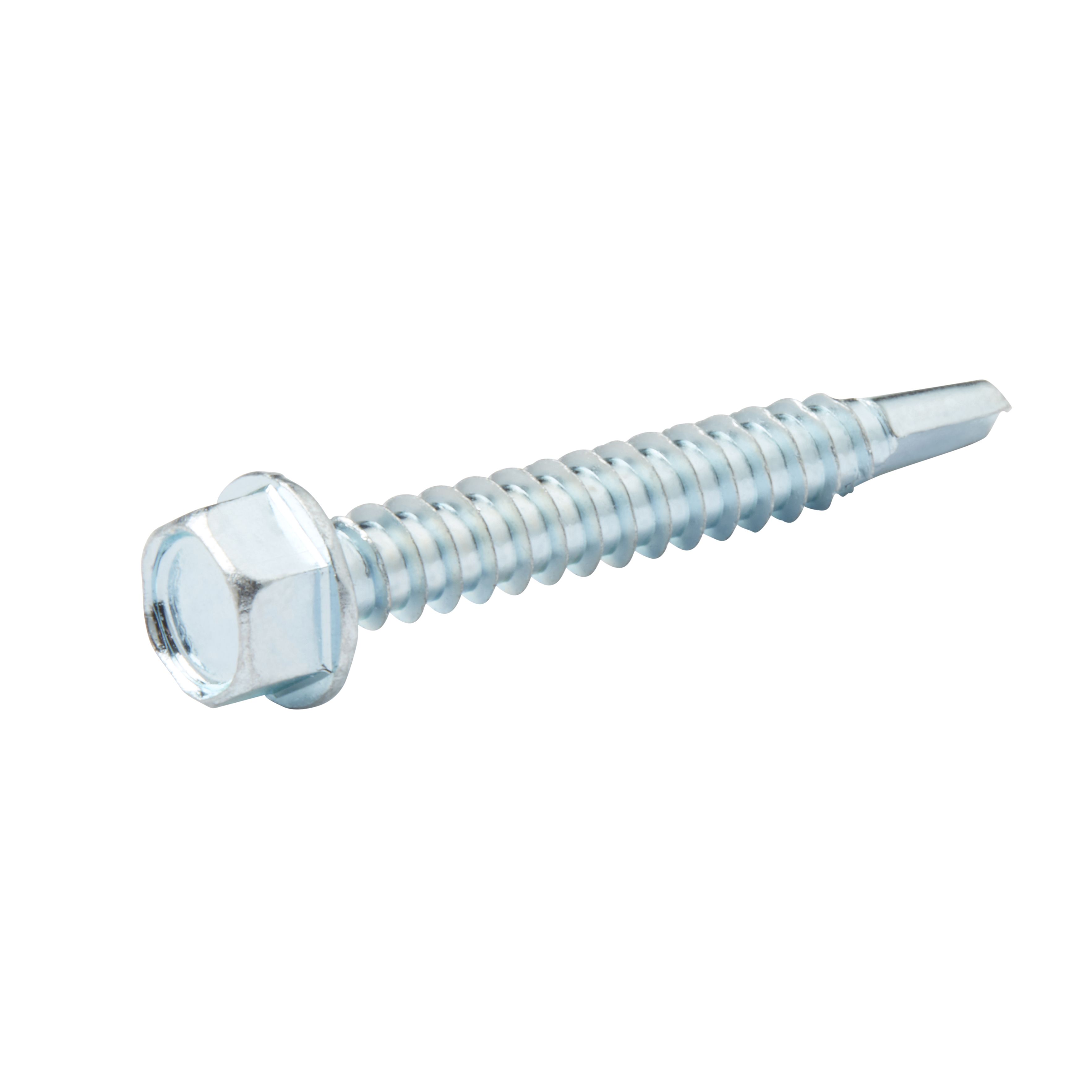Diall Zinc plated Carbon steel Metal screw (Dia)5.5mm (L)38mm, Pack of