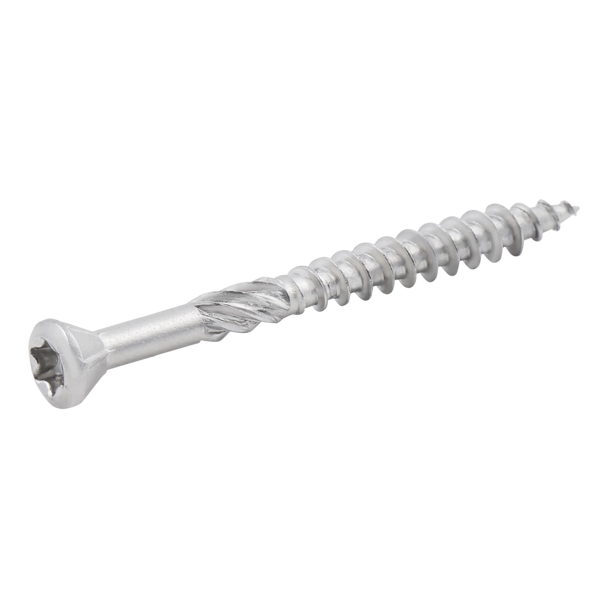 Turbodrive Stainless Steel A2 Decking Screw Dia5mm L60mm Pack Of