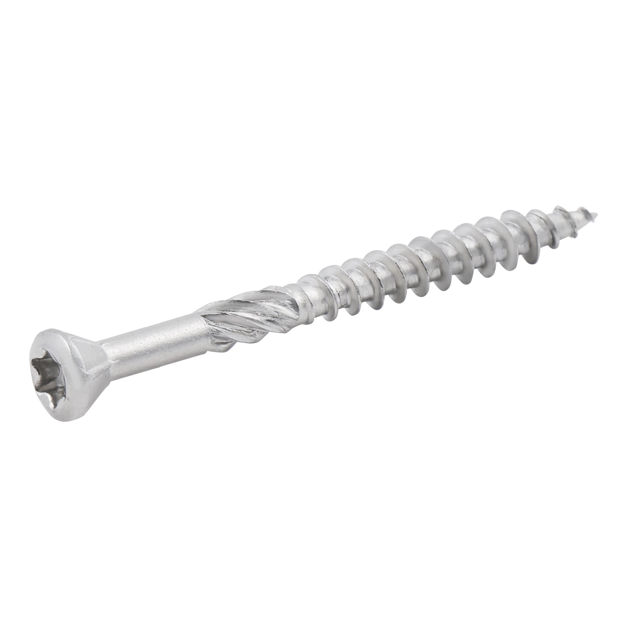 TurboDrive Stainless steel (A2) Decking screw (Dia)5mm (L)60mm, Pack of