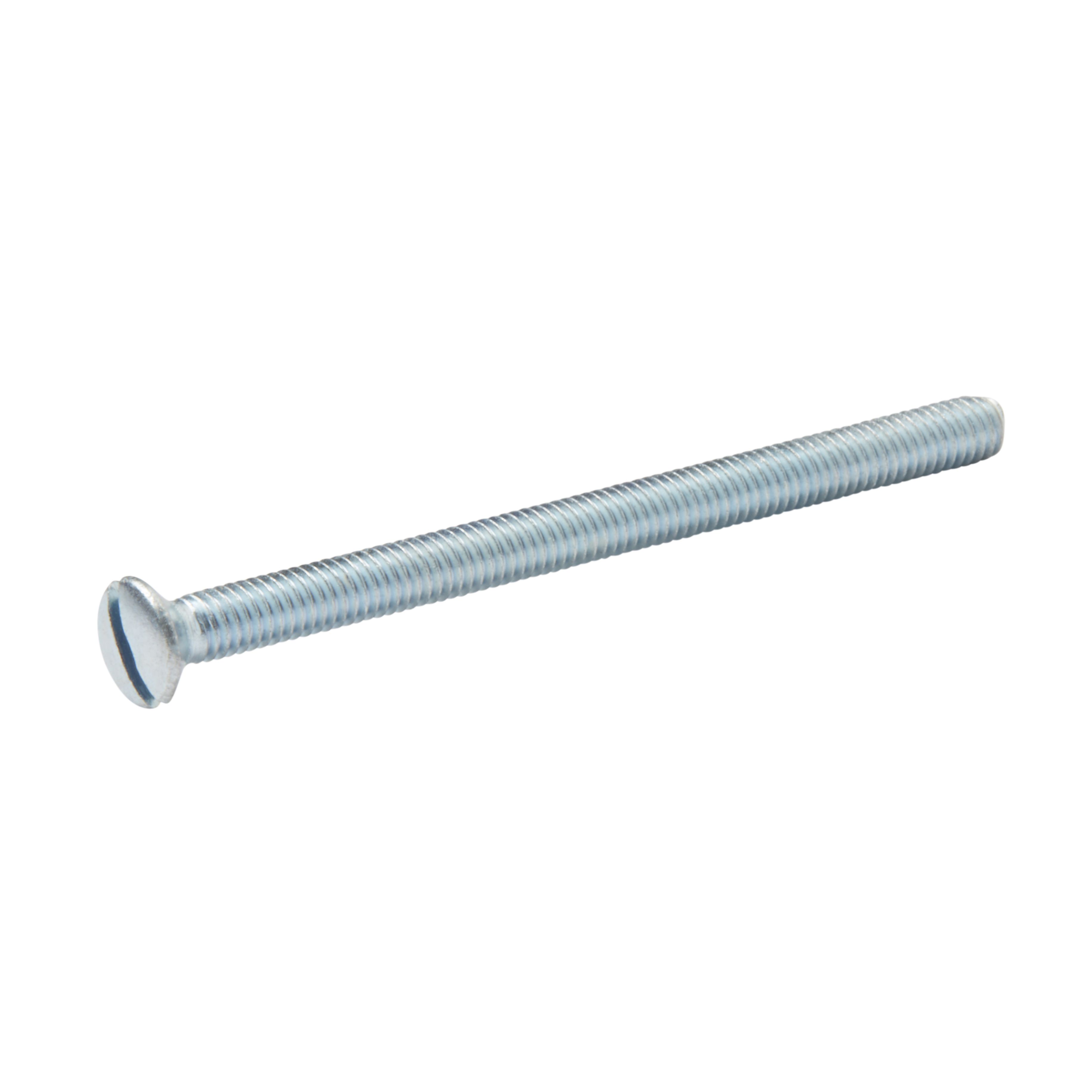 Diall Zinc plated Carbon steel Switch box screw (Dia)3.5mm (L)50mm
