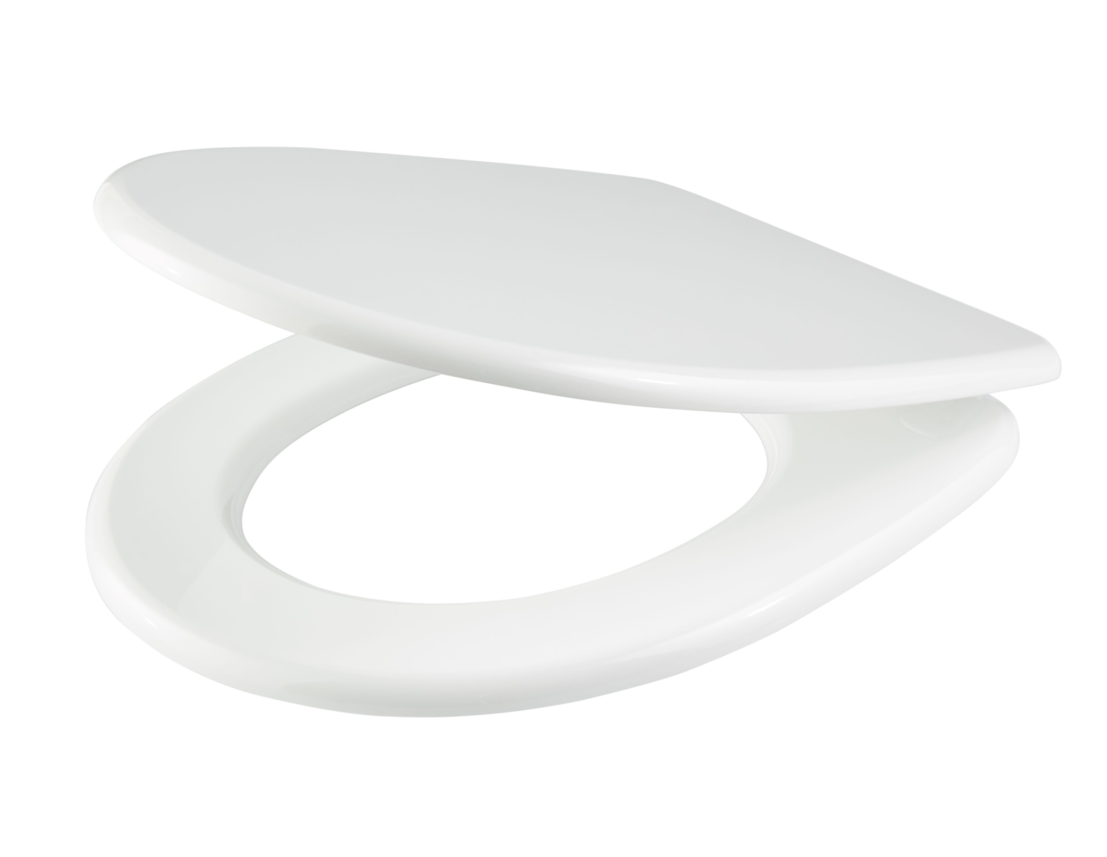 Cooke & Lewis Noli TopFix Soft close Toilet seat Departments DIY