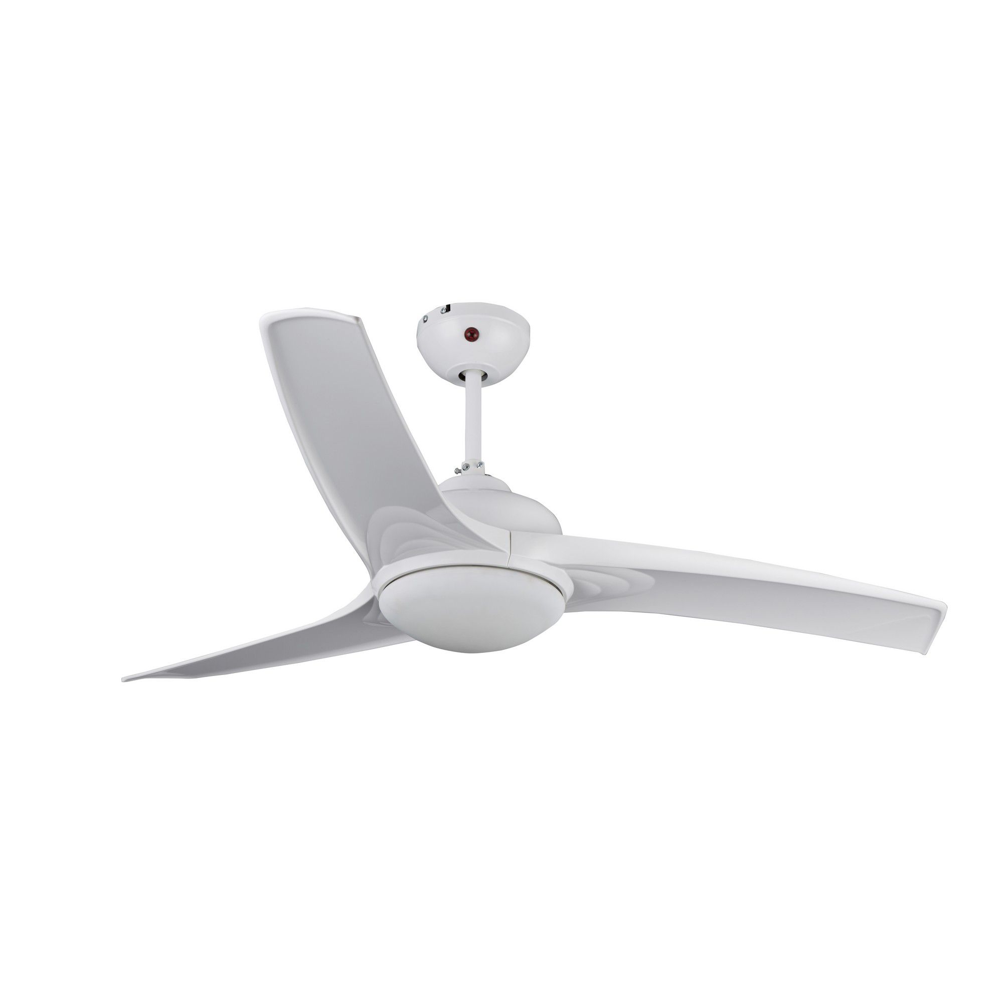 Colours Linto Modern Matt White Ceiling Fan Light Departments