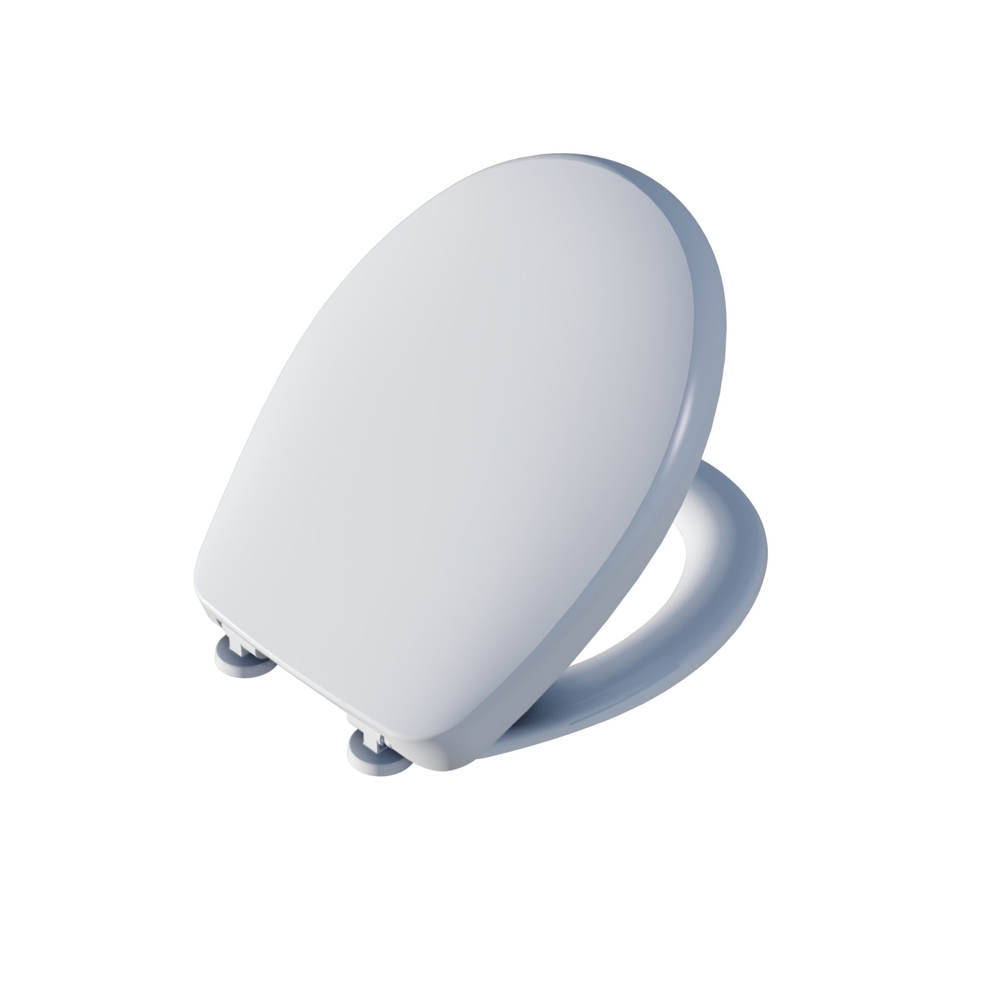 Cooke & Lewis Surano White Soft close Toilet seat | Departments | DIY