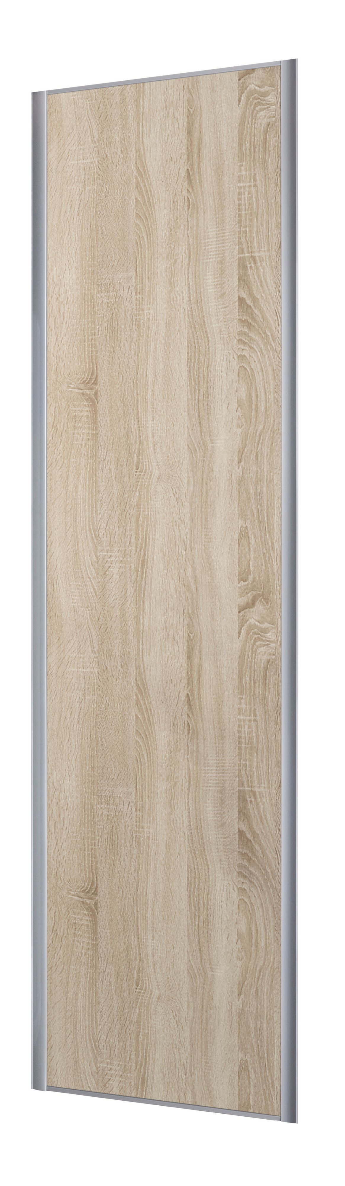 Valla Oak Effect Sliding Wardrobe Door H 2260 Mm W 622mm