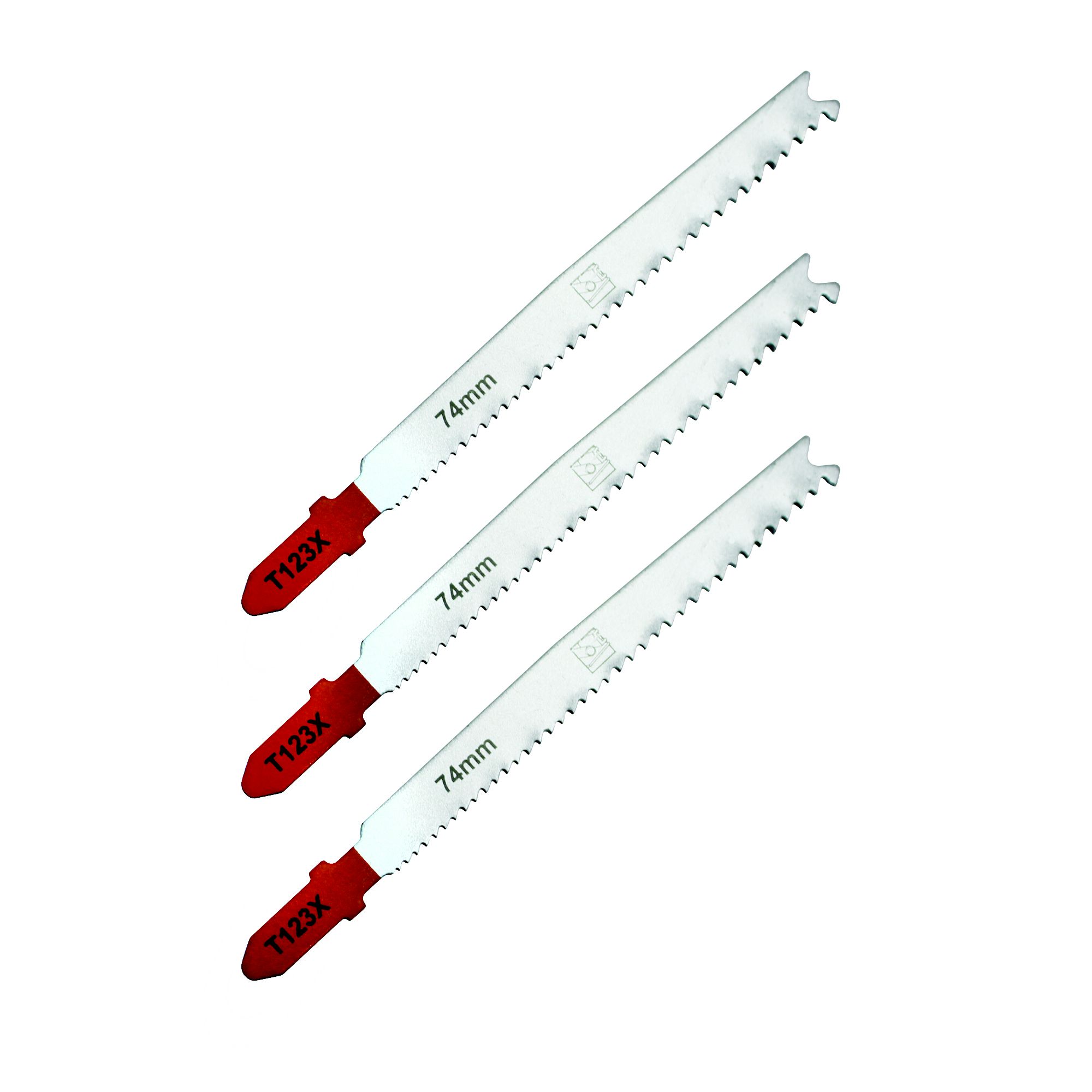Universal Tshank Jigsaw blade SJG63767 (T123X) 100mm, Pack of 3
