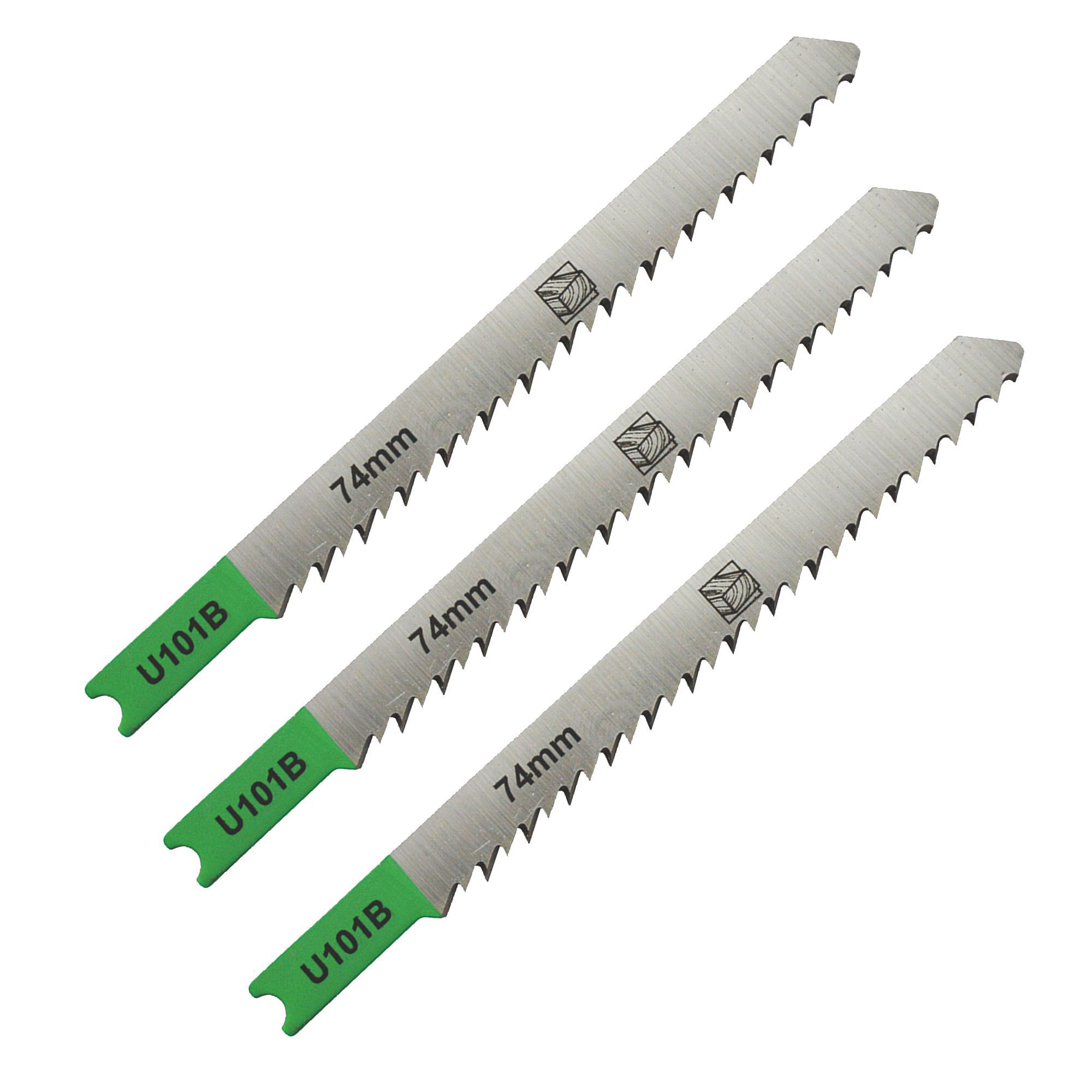 Universal Ushank Jigsaw blades SJG64600 (U101B) 100mm, Pack of 3