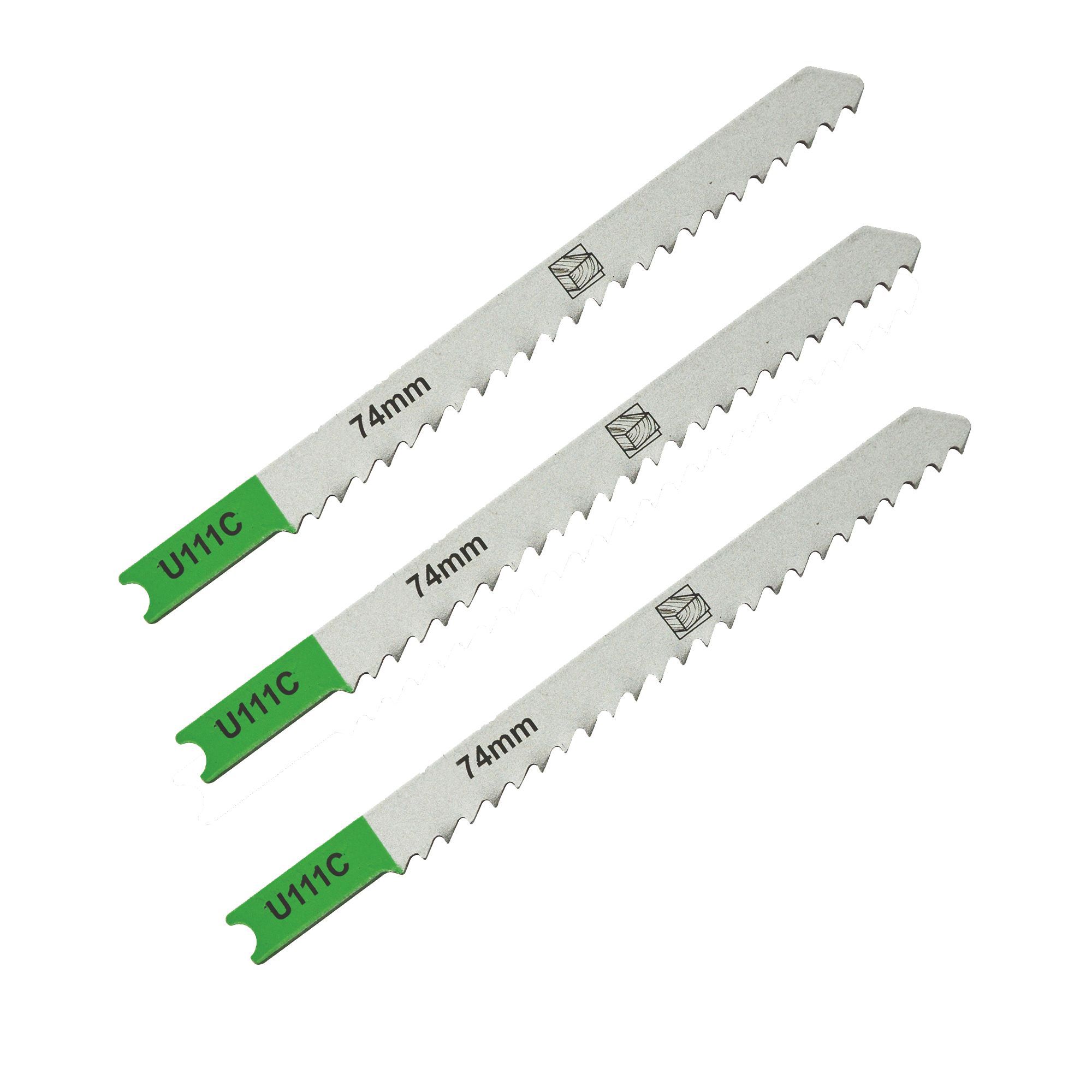 Universal Ushank Jigsaw blades SJG66421 (U111C) 92mm, Pack of 3