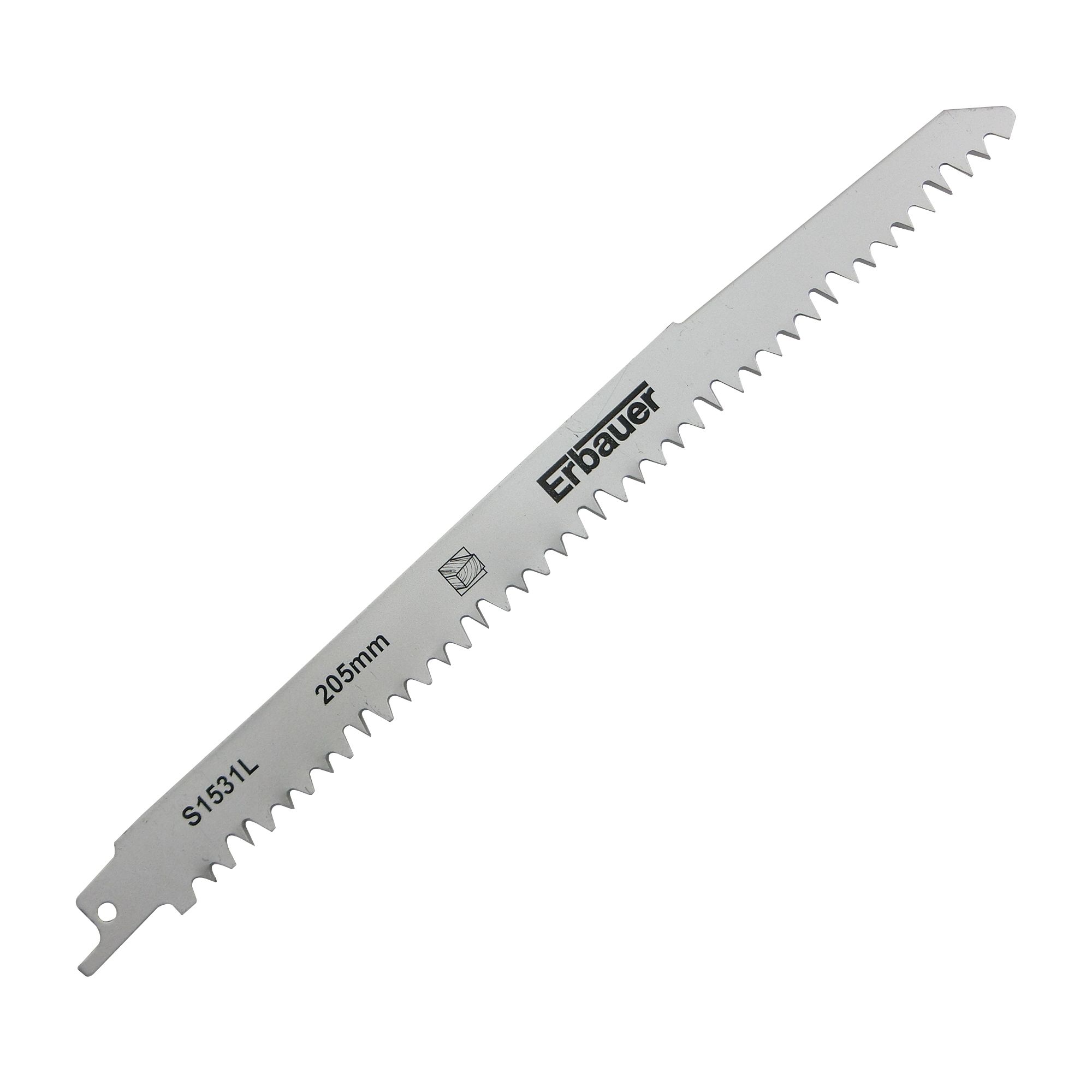 Erbauer Universal fitting Reciprocating saw blades S1531L 240mm, Pack