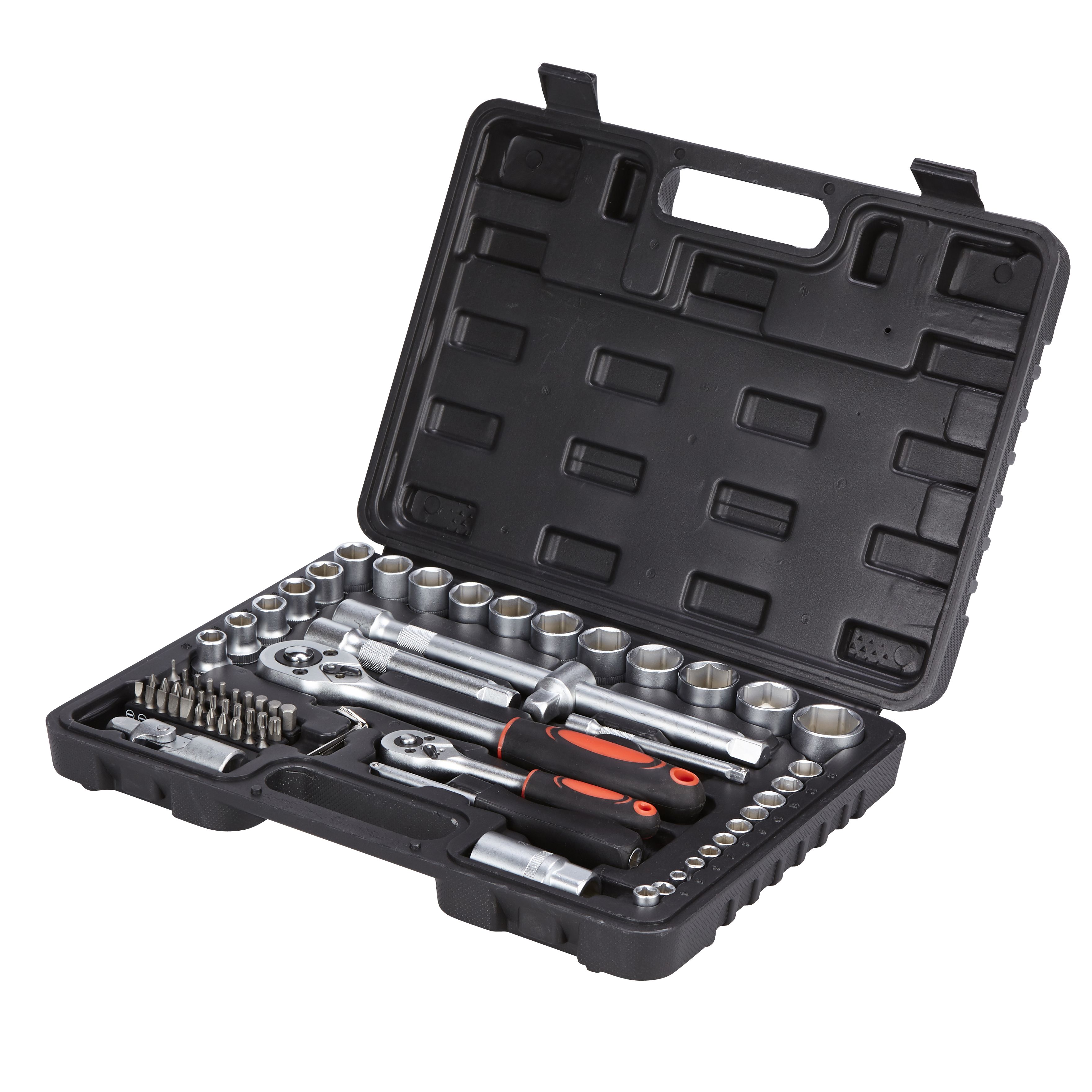 72 piece Standard Socket set Departments DIY at B&Q