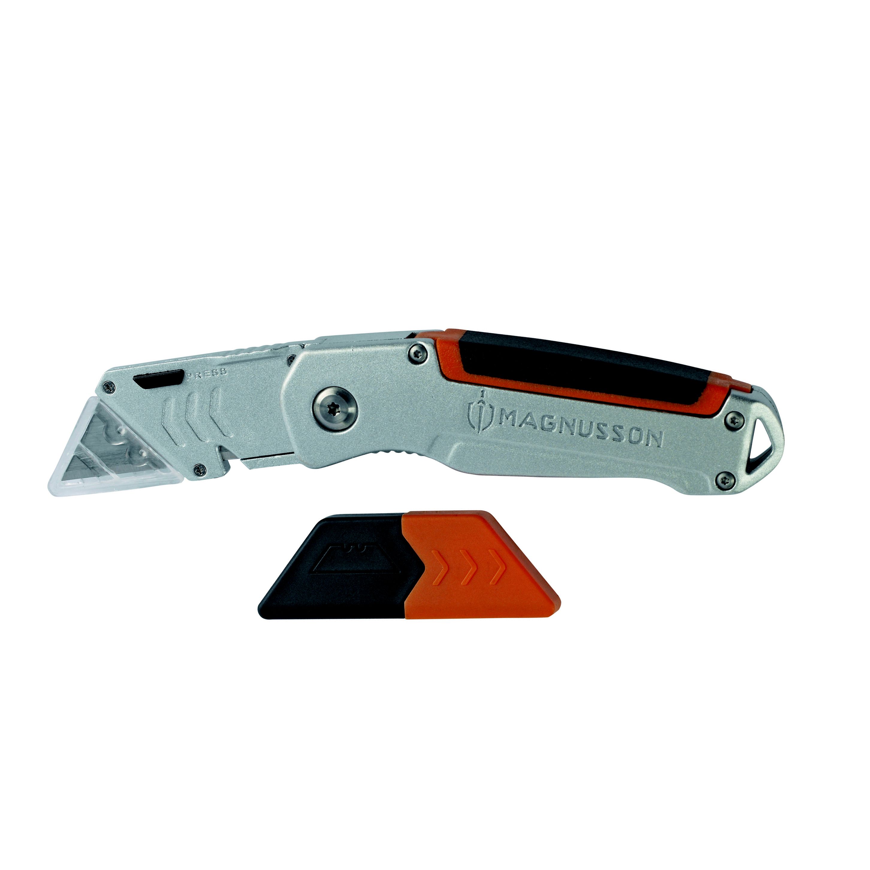 Magnusson 61 mm Lockback utility knife Departments DIY at B&Q