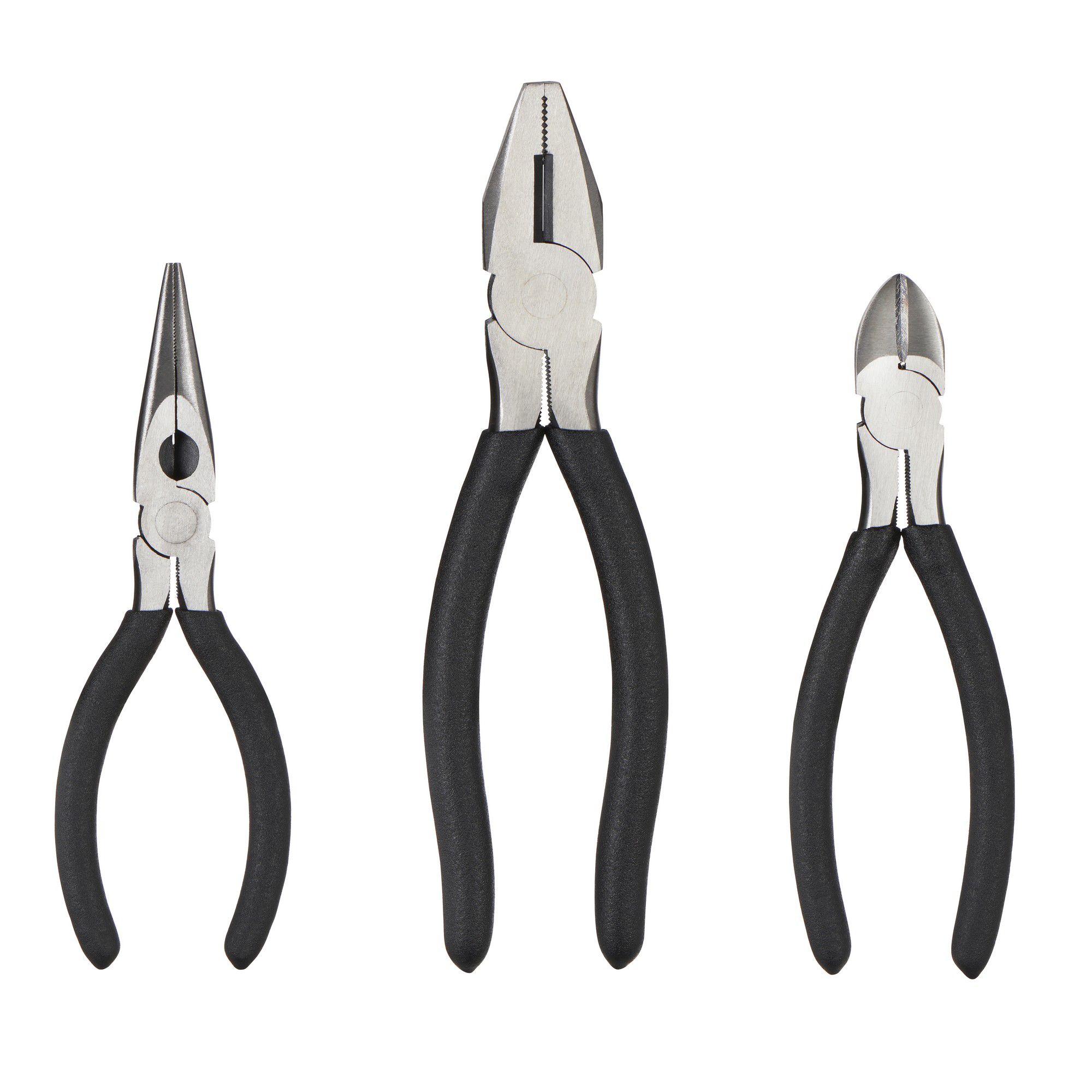 3 Piece Pliers set Departments DIY at B&Q