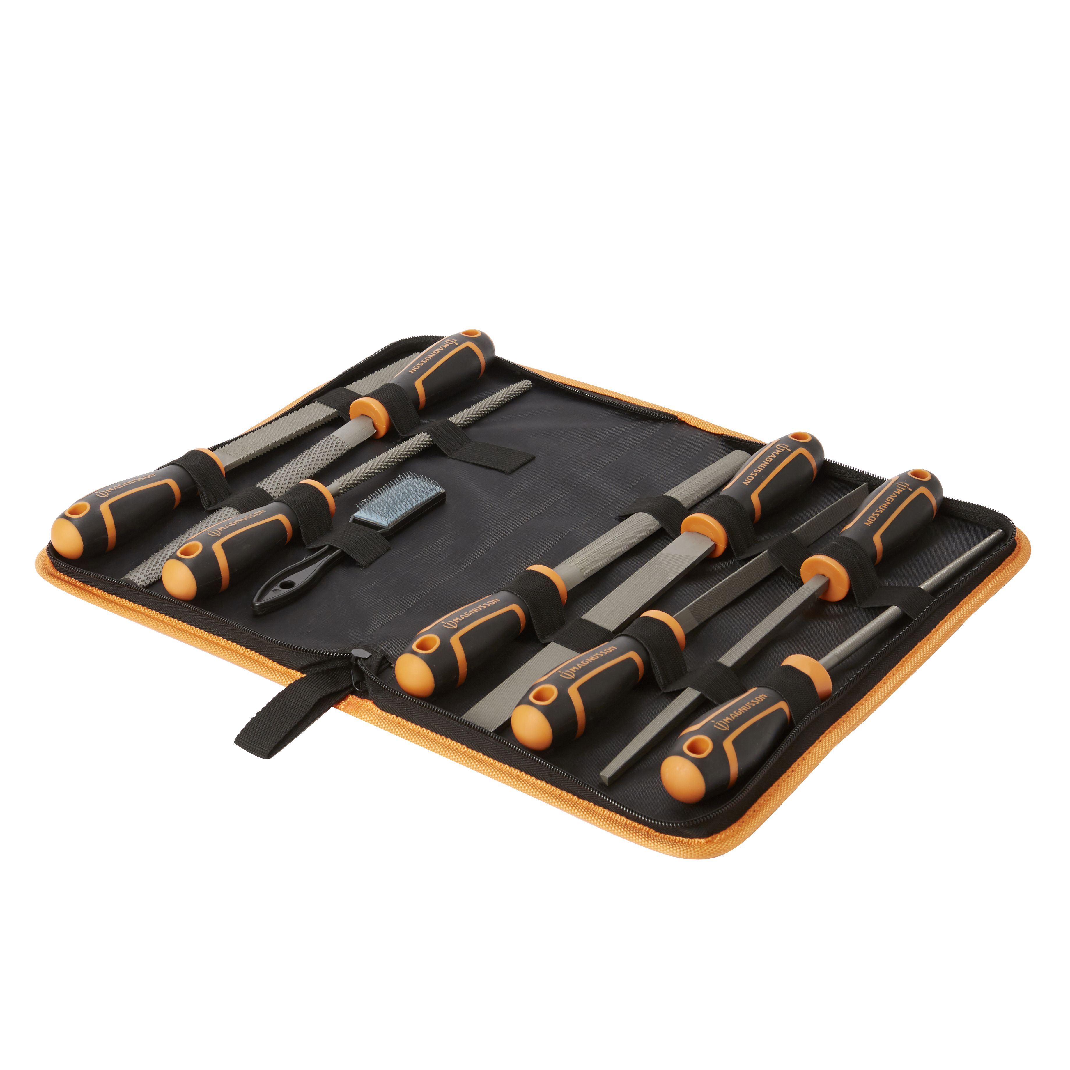 Magnusson 9 piece 8" File & rasp set Departments DIY at B&Q