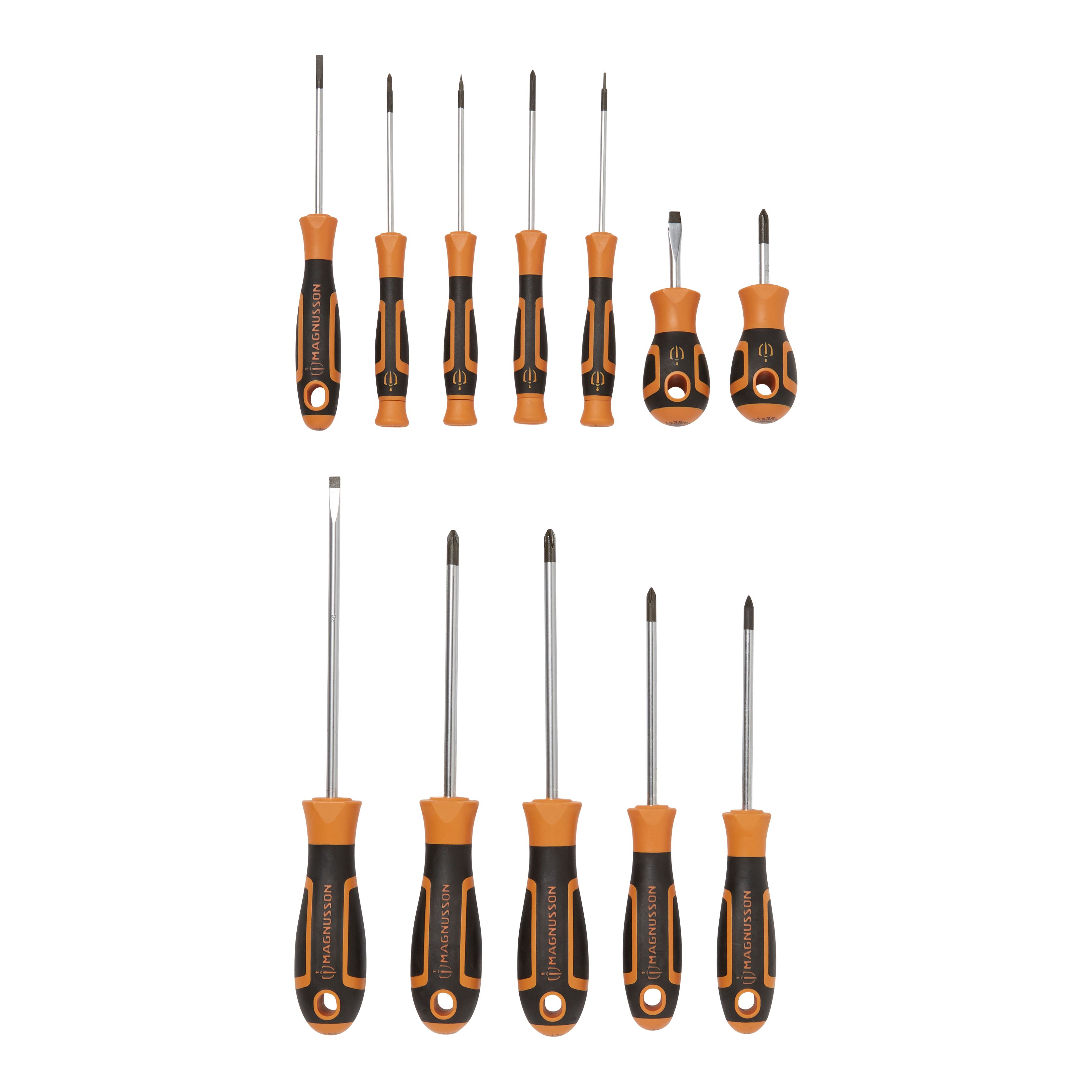 Magnusson 12 Piece Standard Mixed Screwdriver Set | Departments | DIY ...