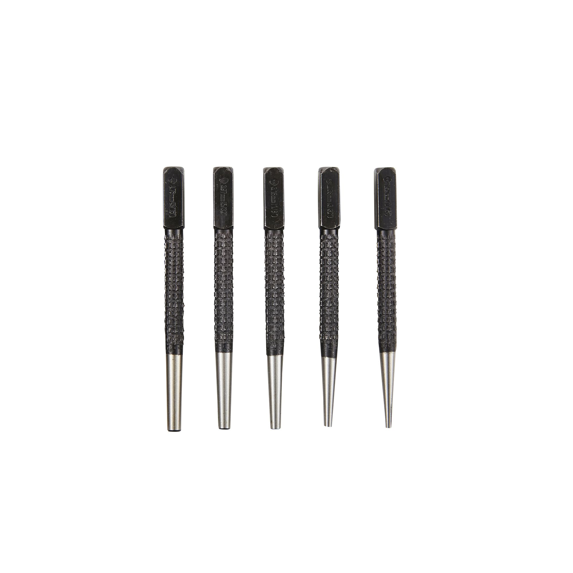 5 piece Nail Punch set Departments DIY at B&Q