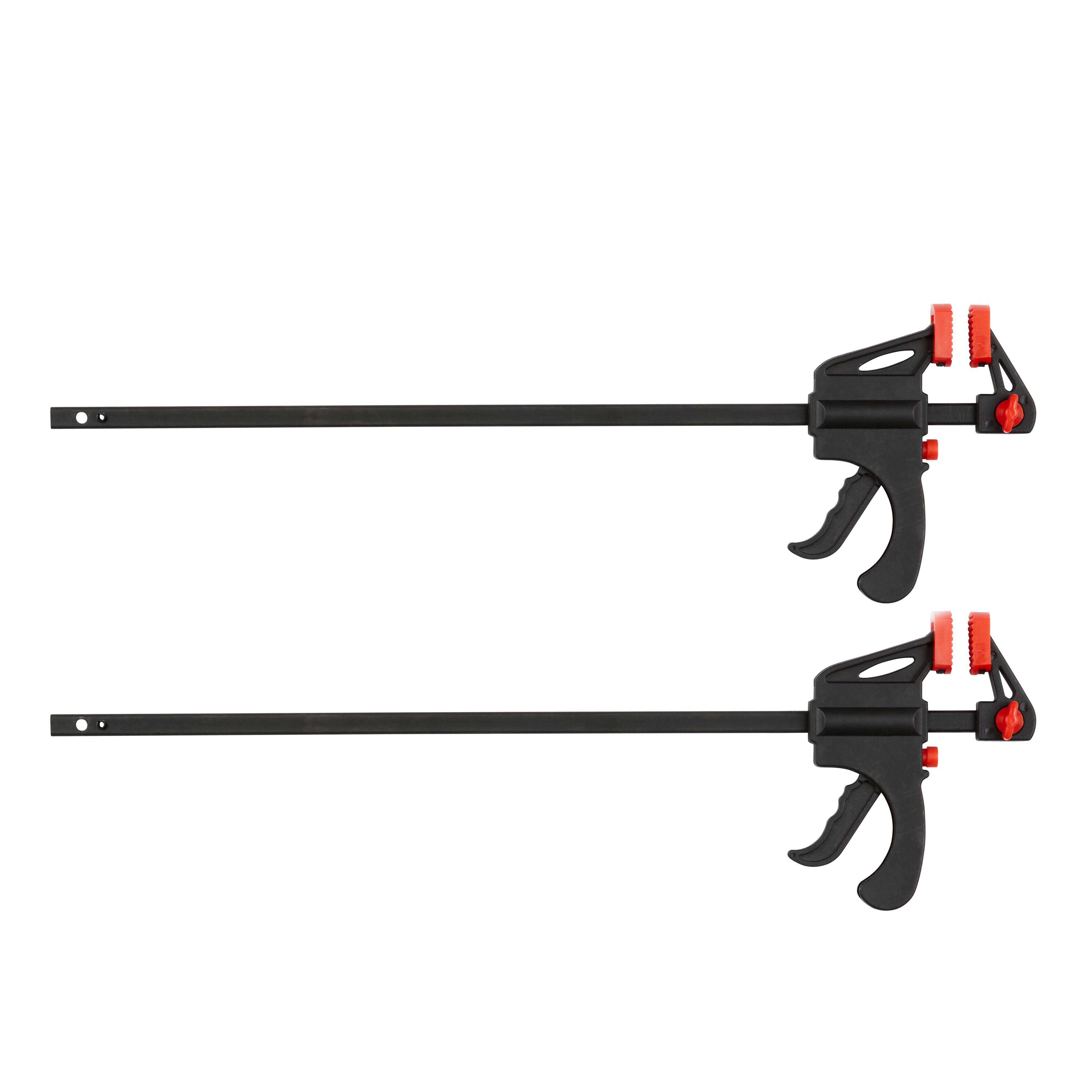 Bar clamp 250mm, Pack of 2 Departments DIY at B&Q