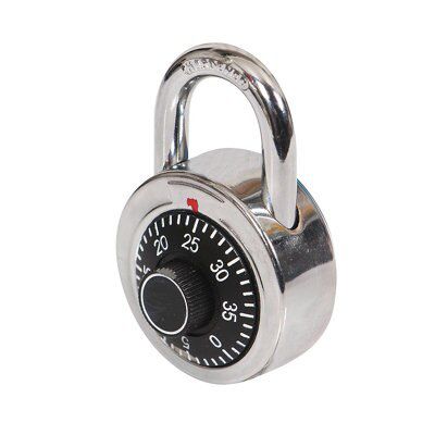 combination padlock b&q