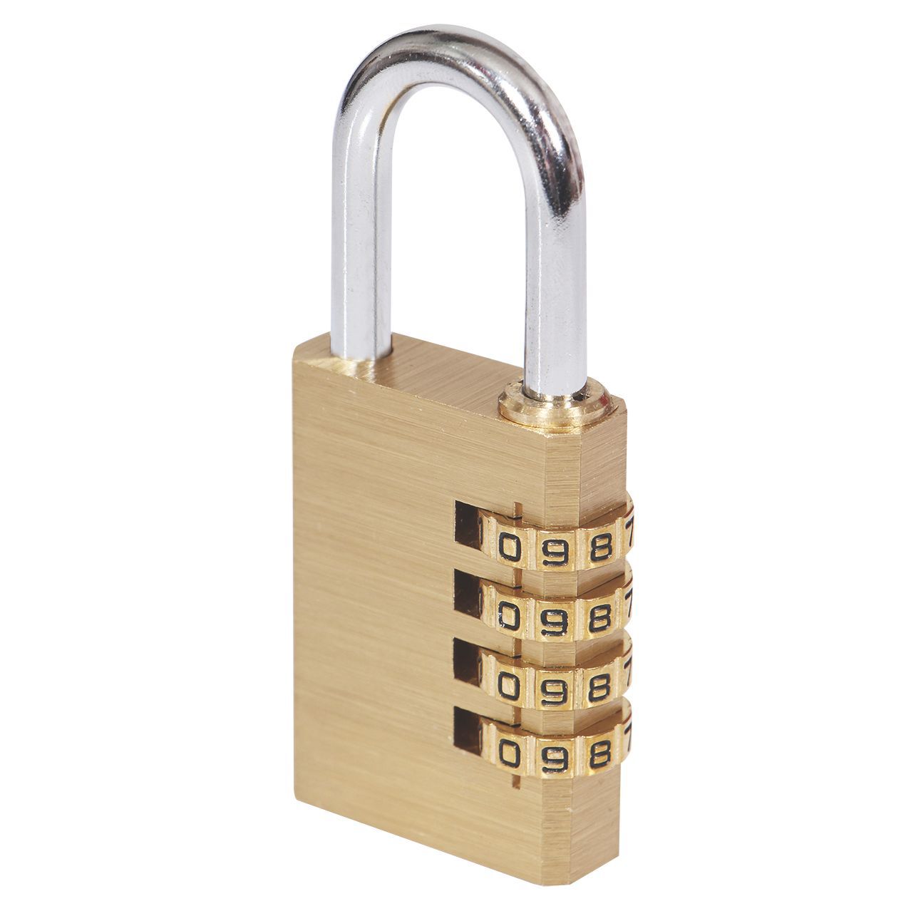 combination padlock b&q