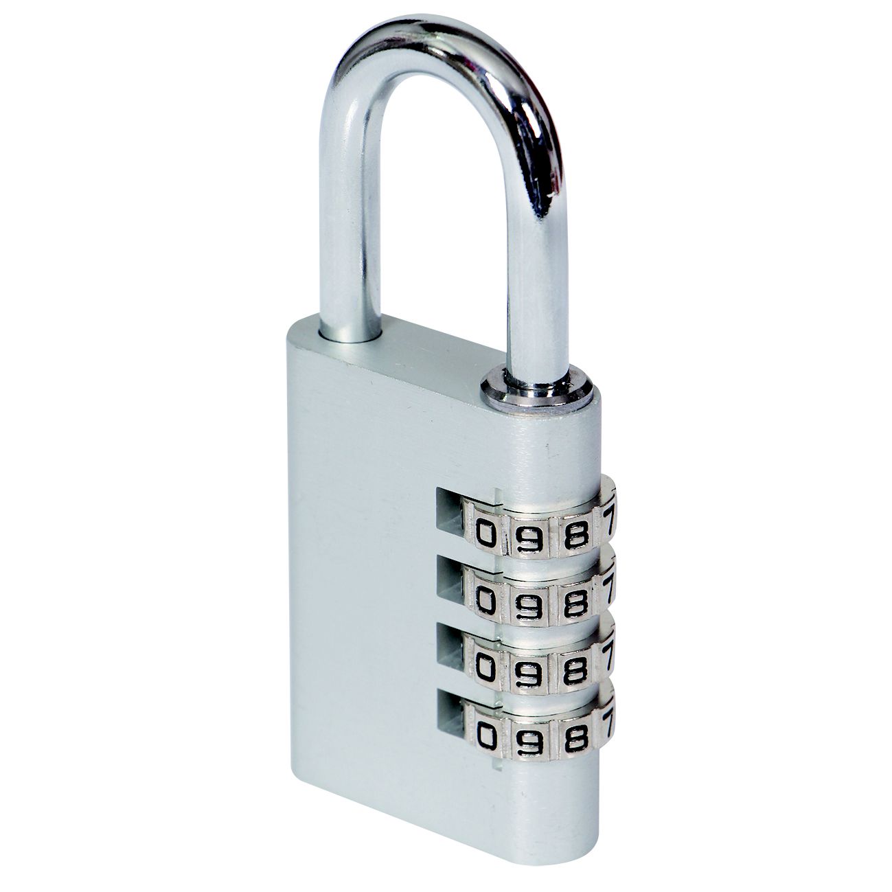 Smith & Locke Aluminium Combination Steel open shackle Padlock (W)40mm