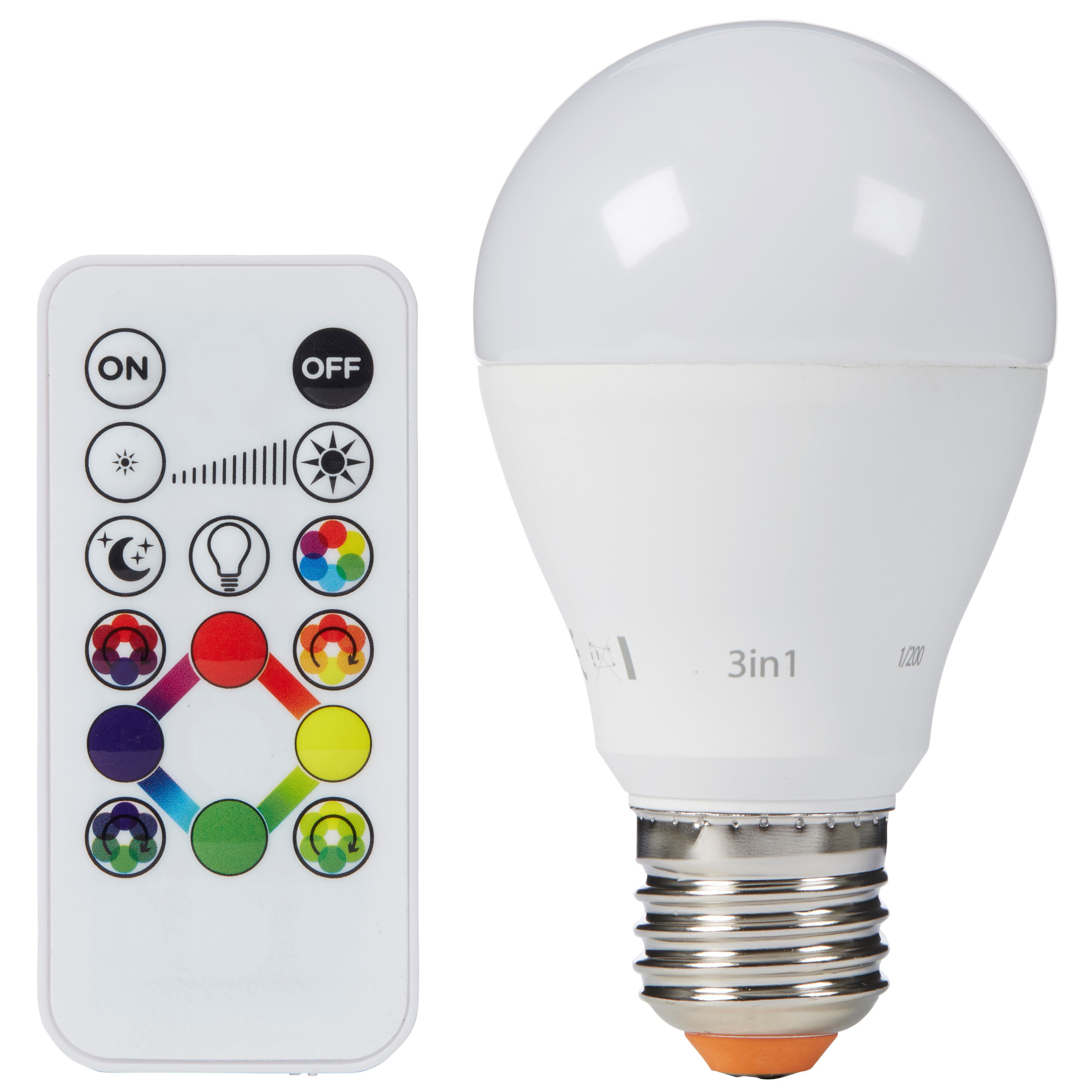 Veezio E27 806lm LED Dimmable GLS Light bulb Departments DIY at B&Q